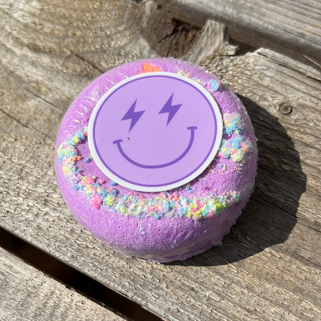 Preppy Smiley Face Donut Bath Bomb