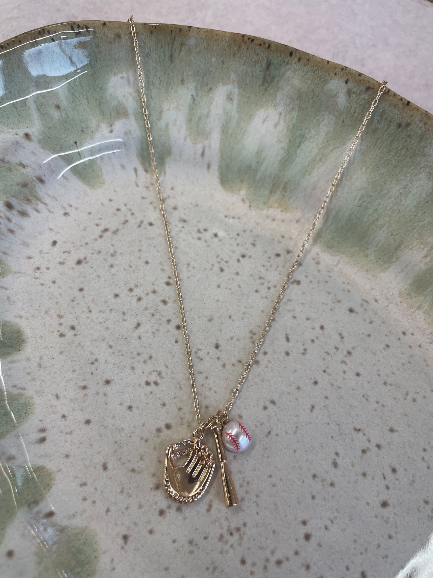 Baseball Necklace