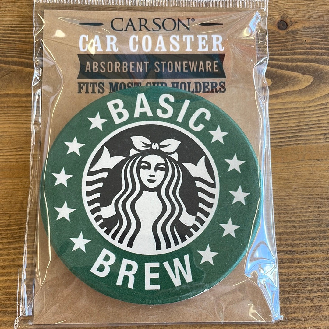 Basic Brew Car Coaster
