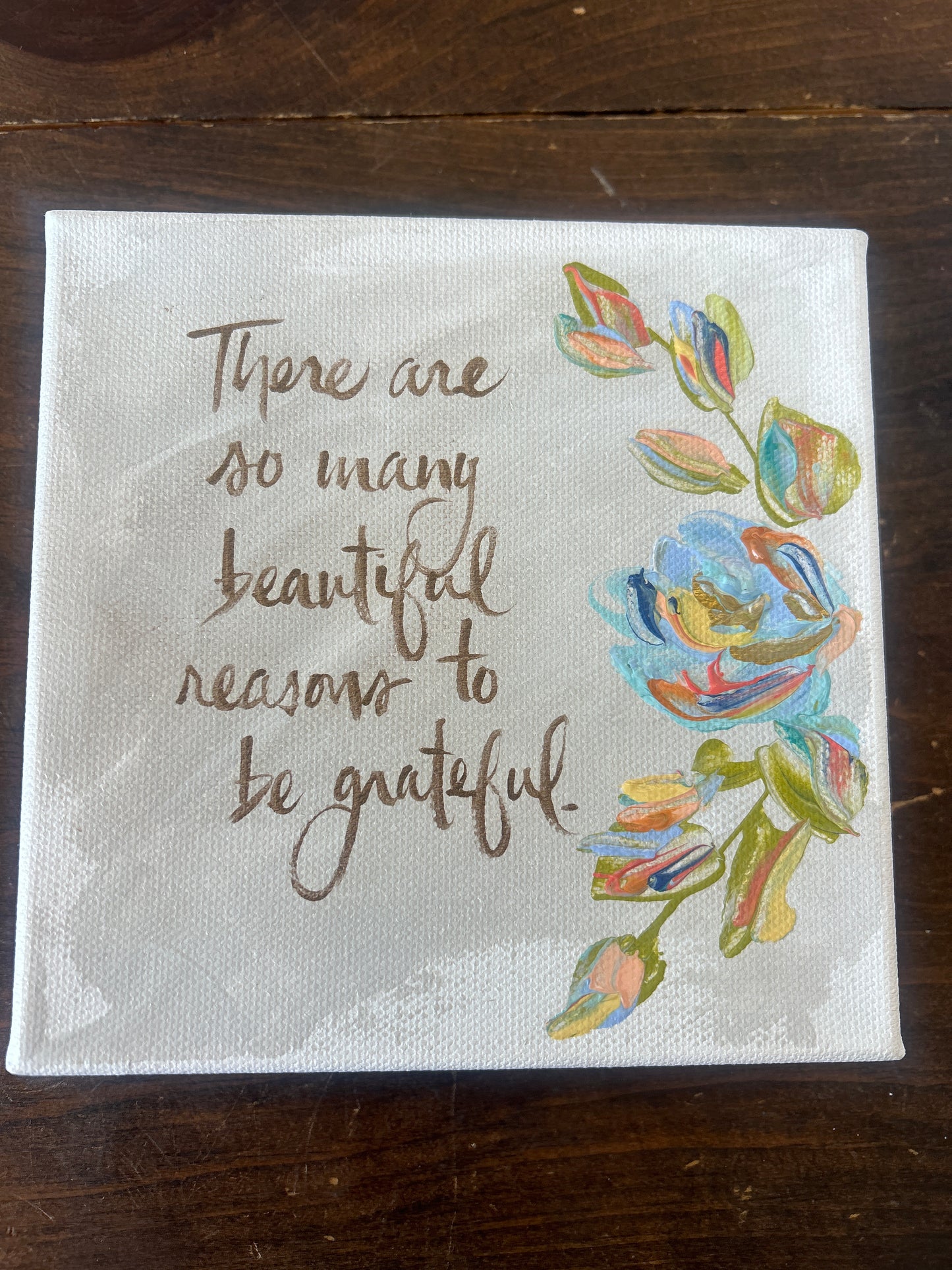 Be Grateful Canvas