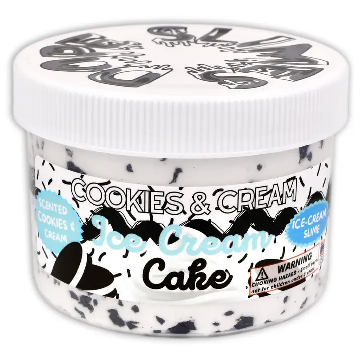 Cookies & Cream Ice Cream Cake Dope Slime