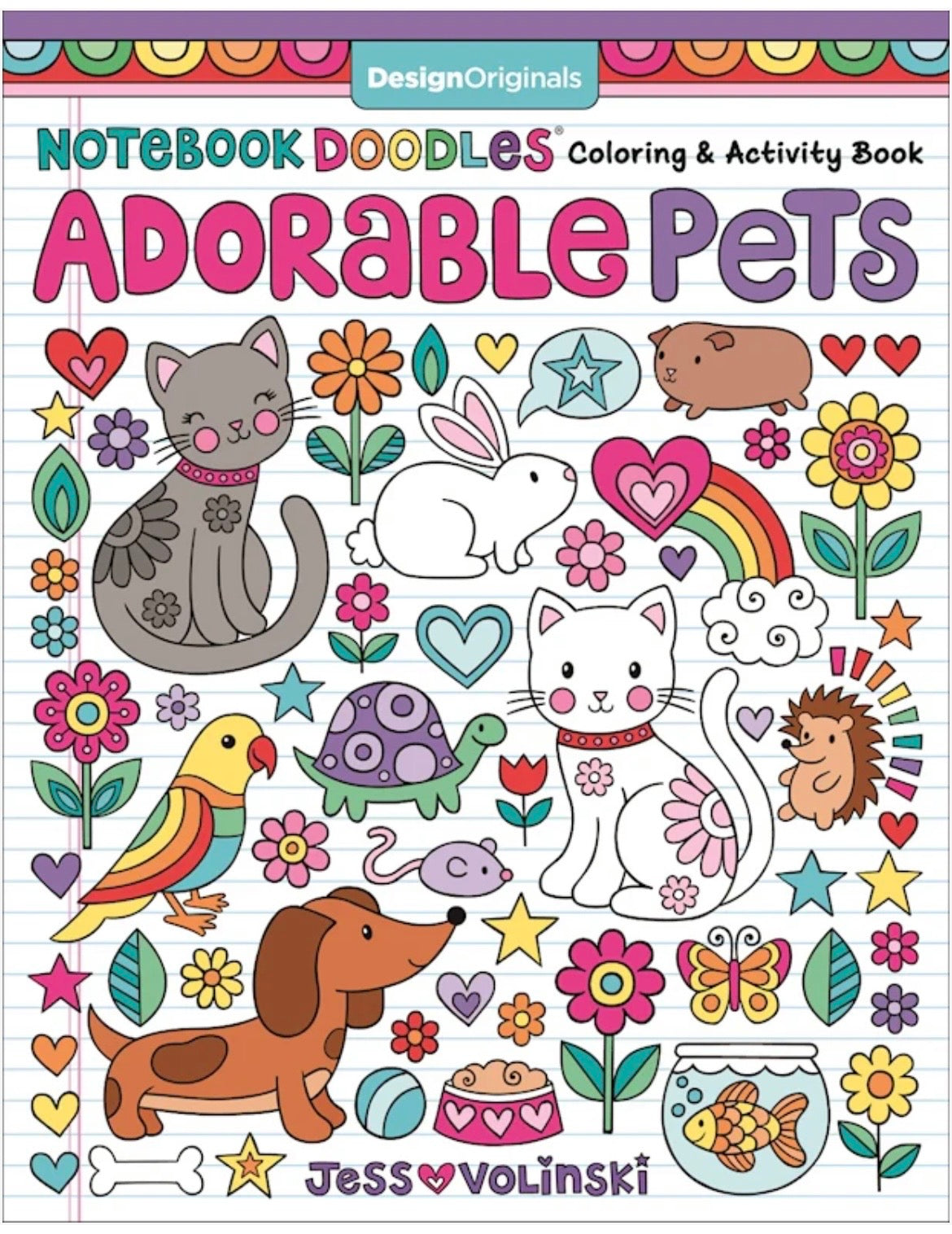Notebook Doodles - Adorable Pets