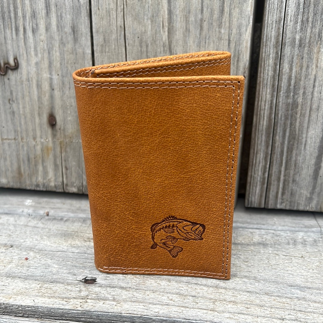 Zep-Pro + Tan Trifold Wallet