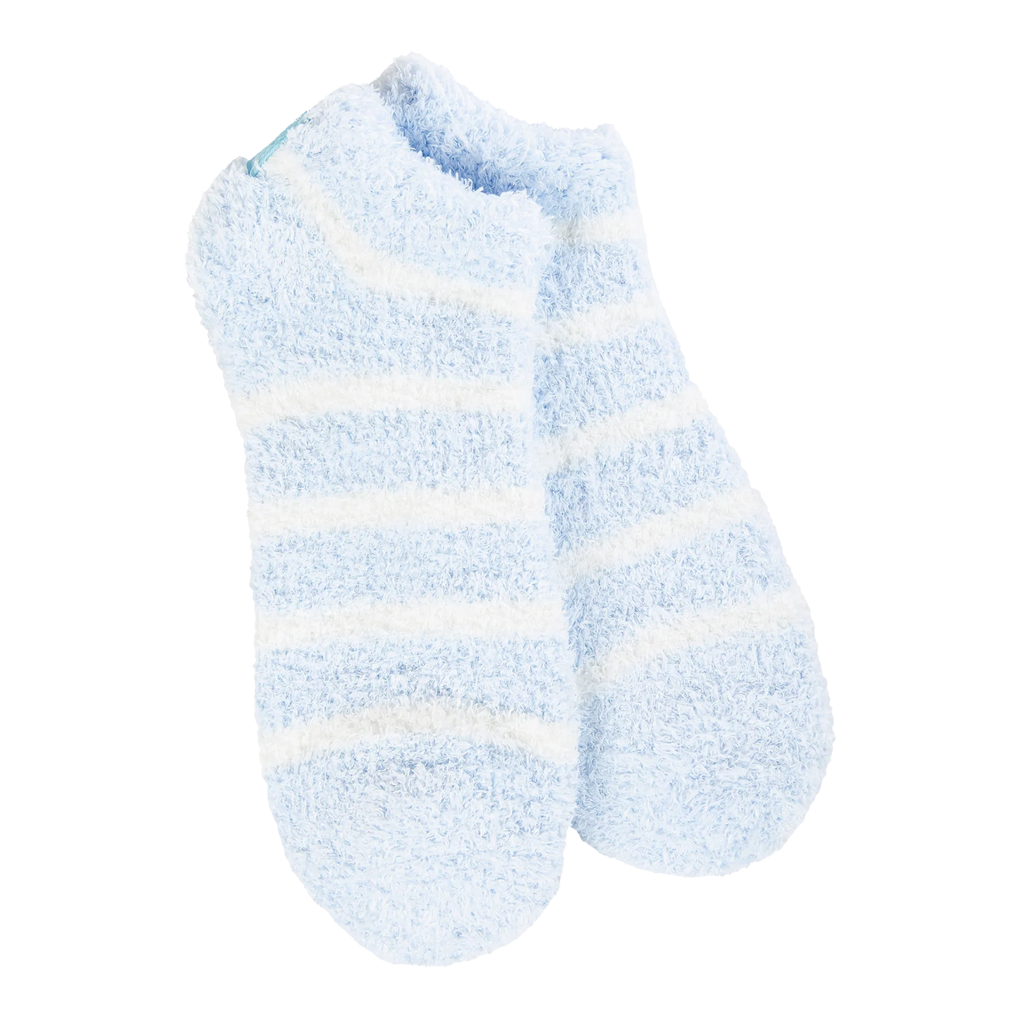 Cozy Low Socks + Oxford Blue Stripe