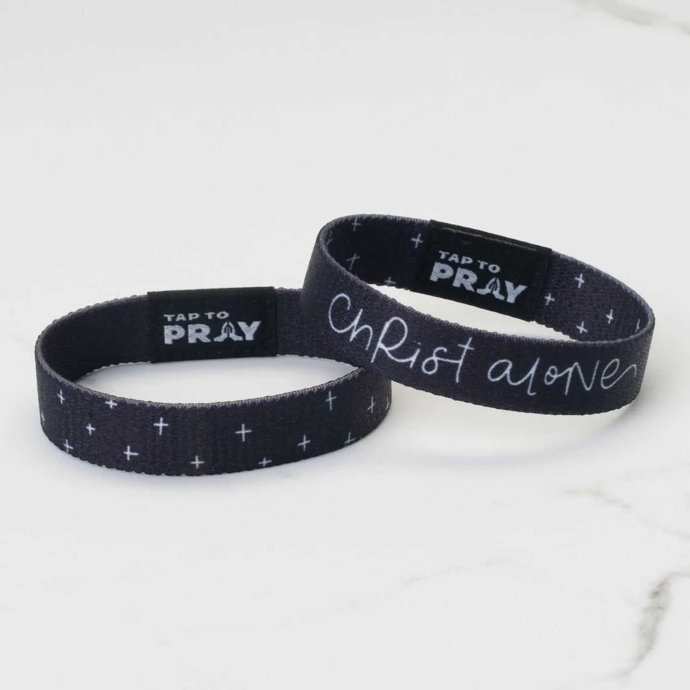 Tap to Pray - Kingfolk Series Wristband - Christ Alone