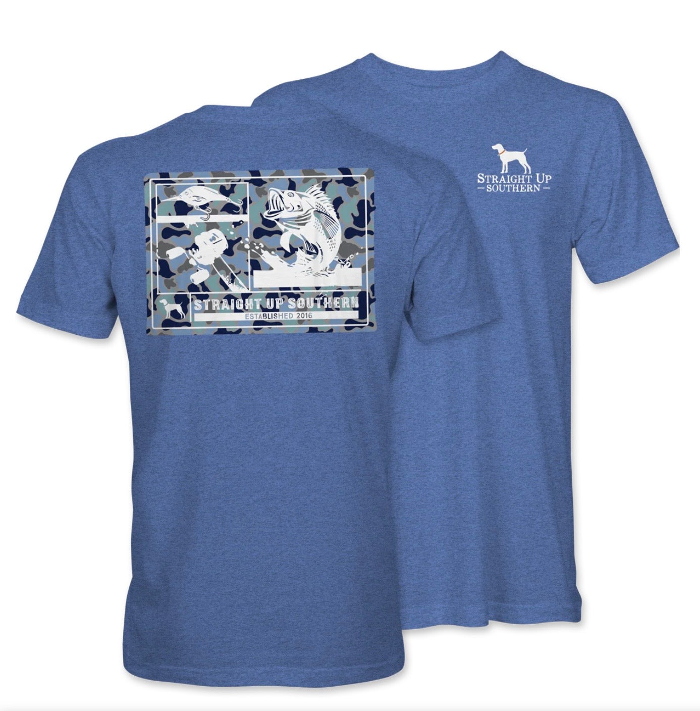 Bass Camo Patch Tee