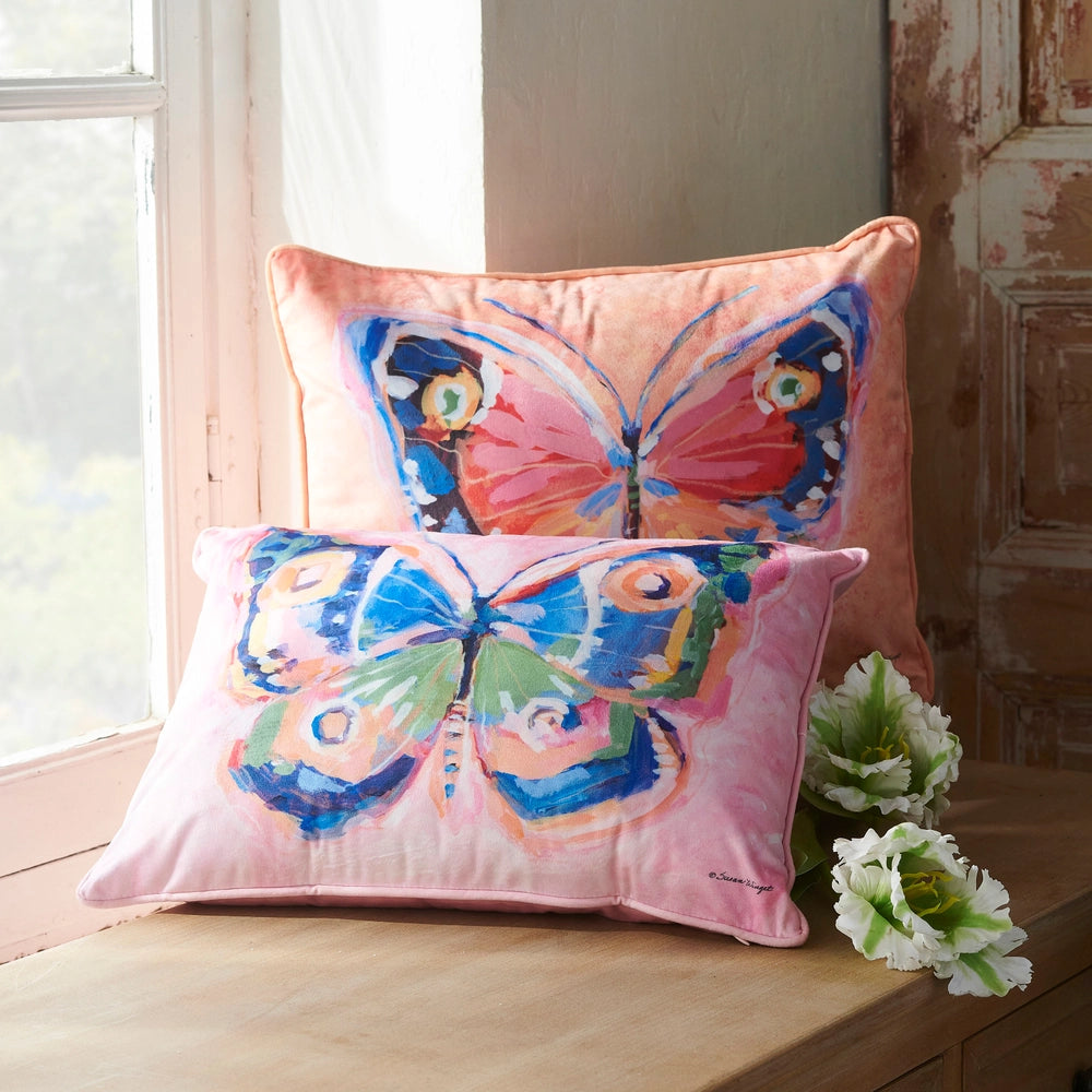 “18 Spring time Flutter Pillow