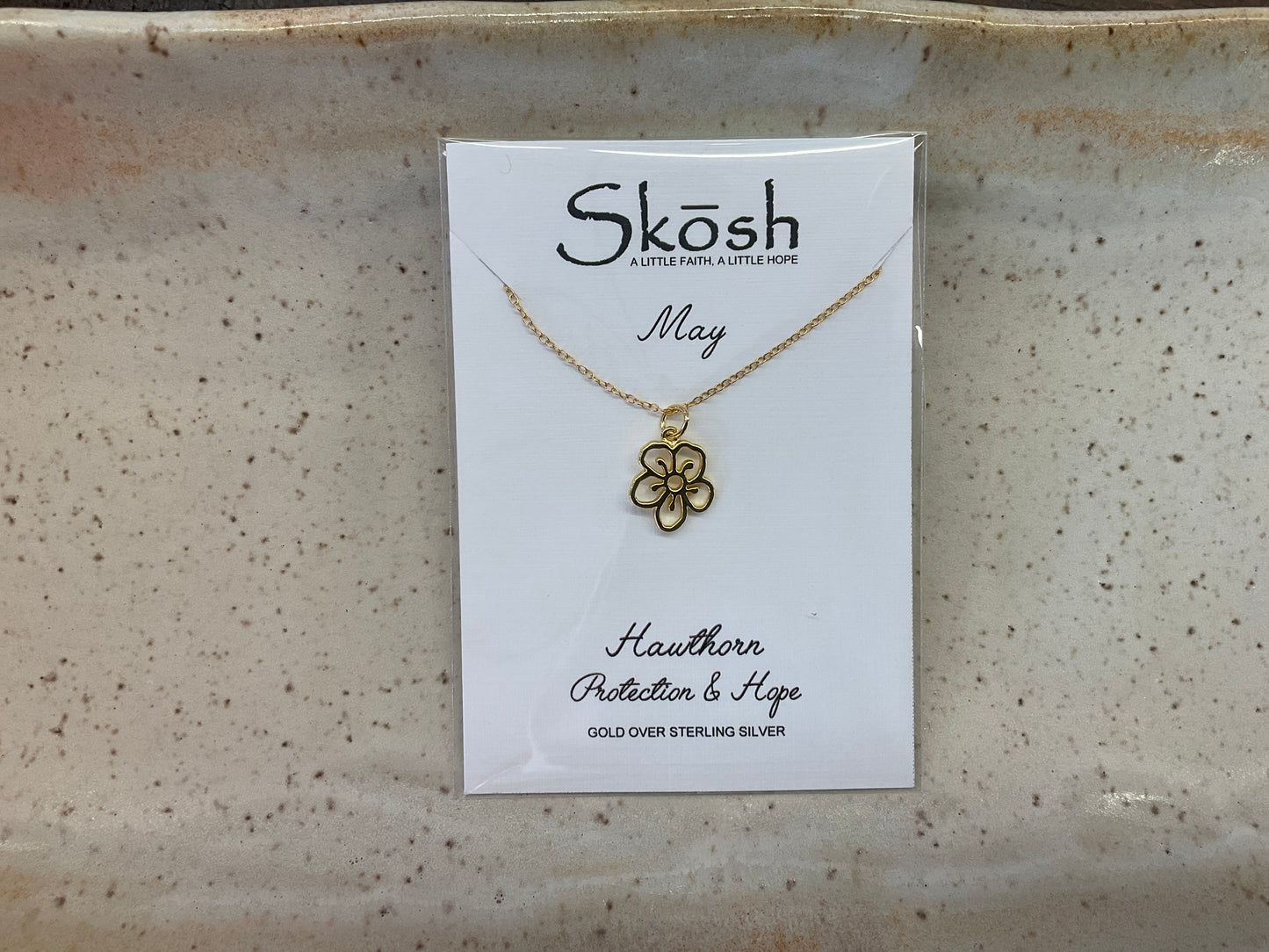 Flower Birth Month Necklaces