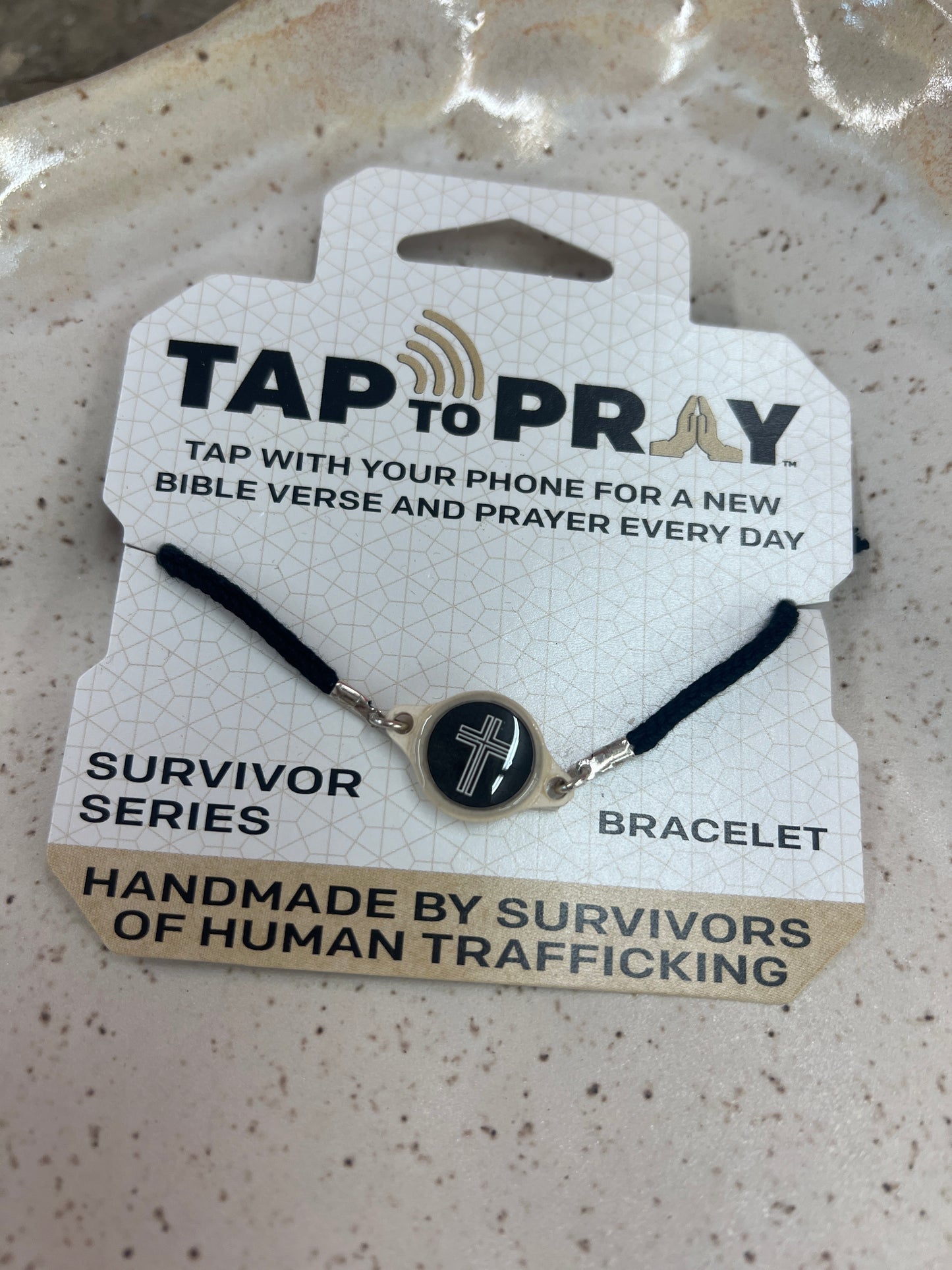 Tap to Pray - Survivor Series - Onyx + Cross