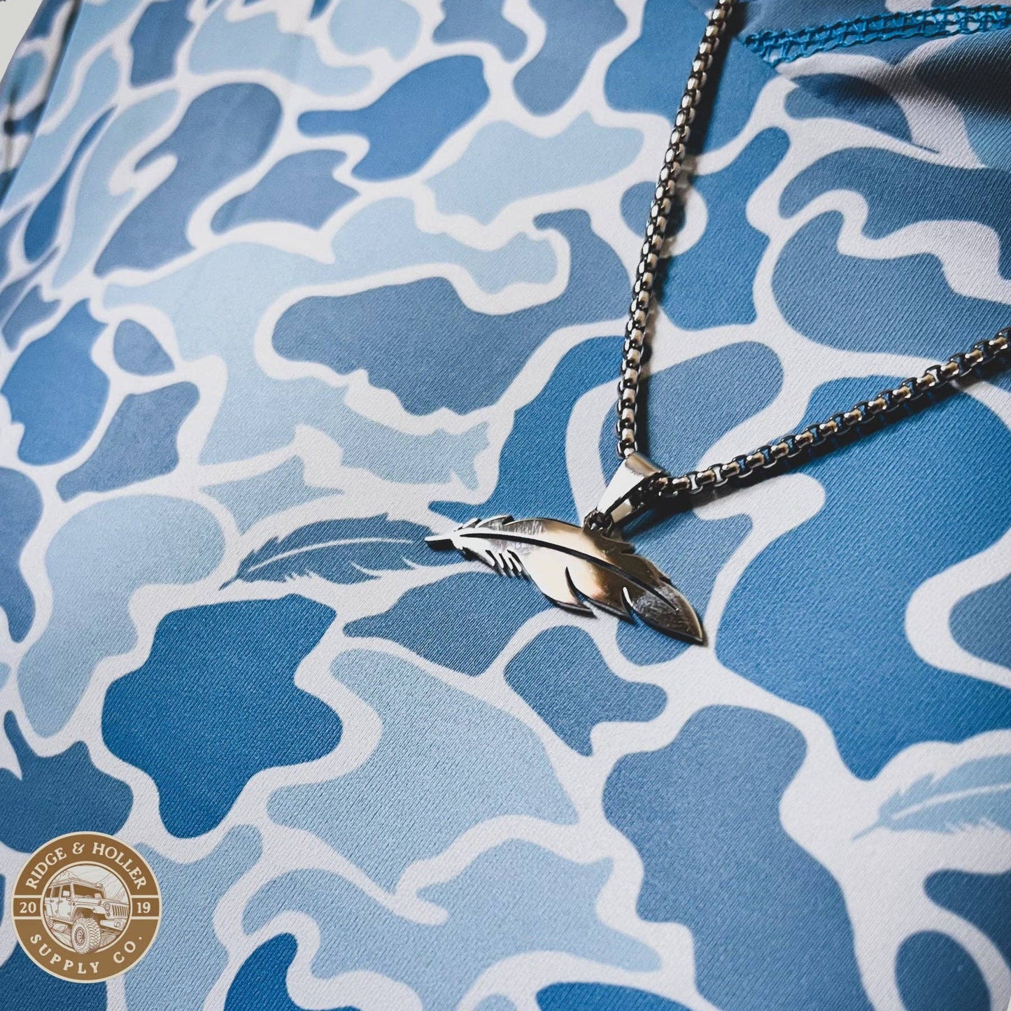 RH Performance Hoodie-Bluegrass Camo