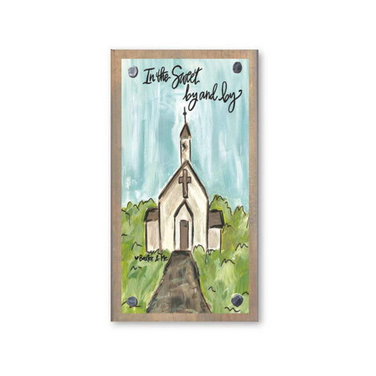 Sweet By And By Driftwood Happy Block