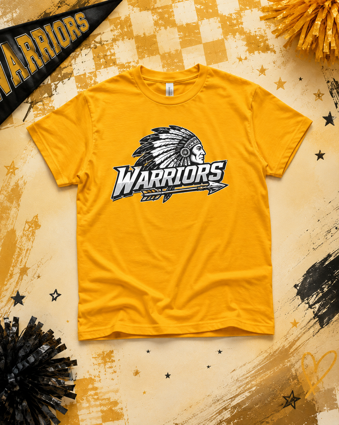 Adult Golden Warrior Tee
