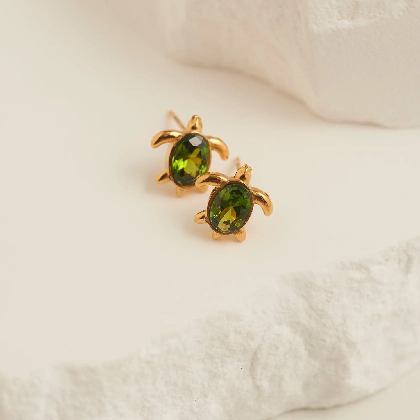 Gold Turtle Stud