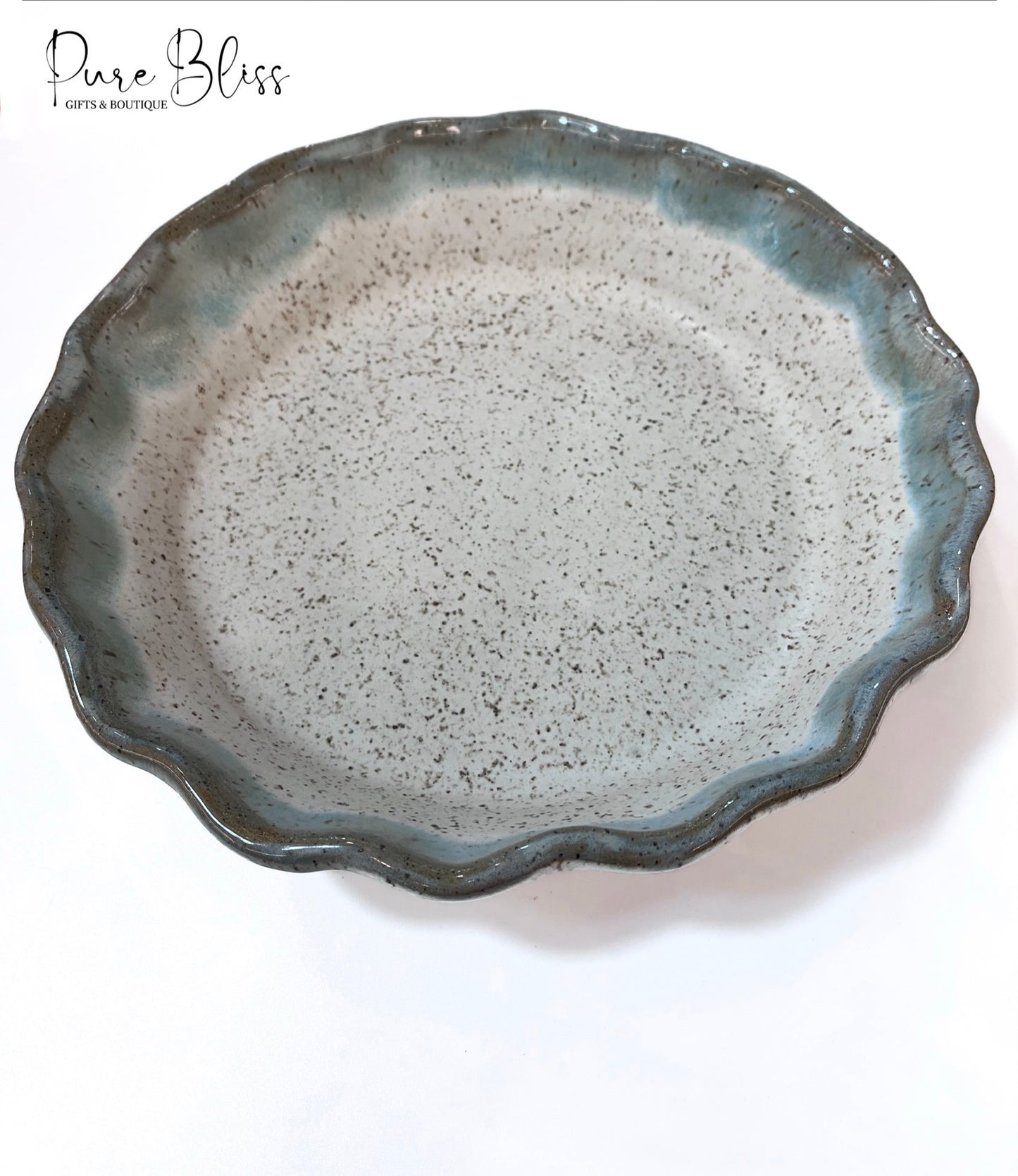 Bakery Pie Dish - Hydrangea