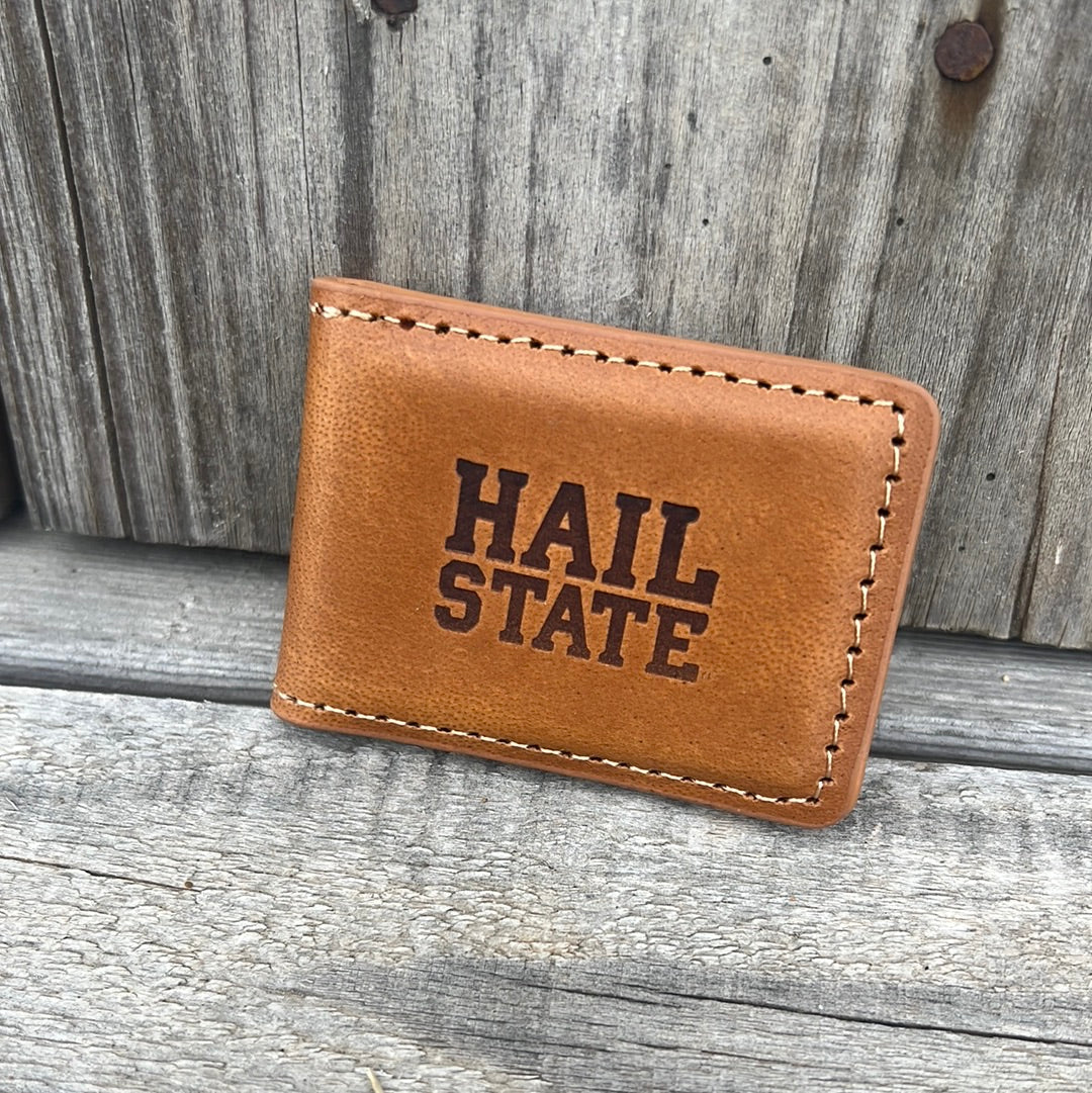 Collegiate Tan Magnetic Money Clip