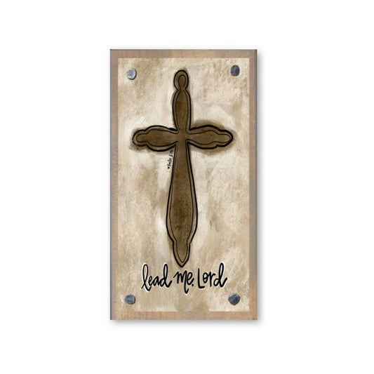 Lead Me Lord Driftwood Happy Block