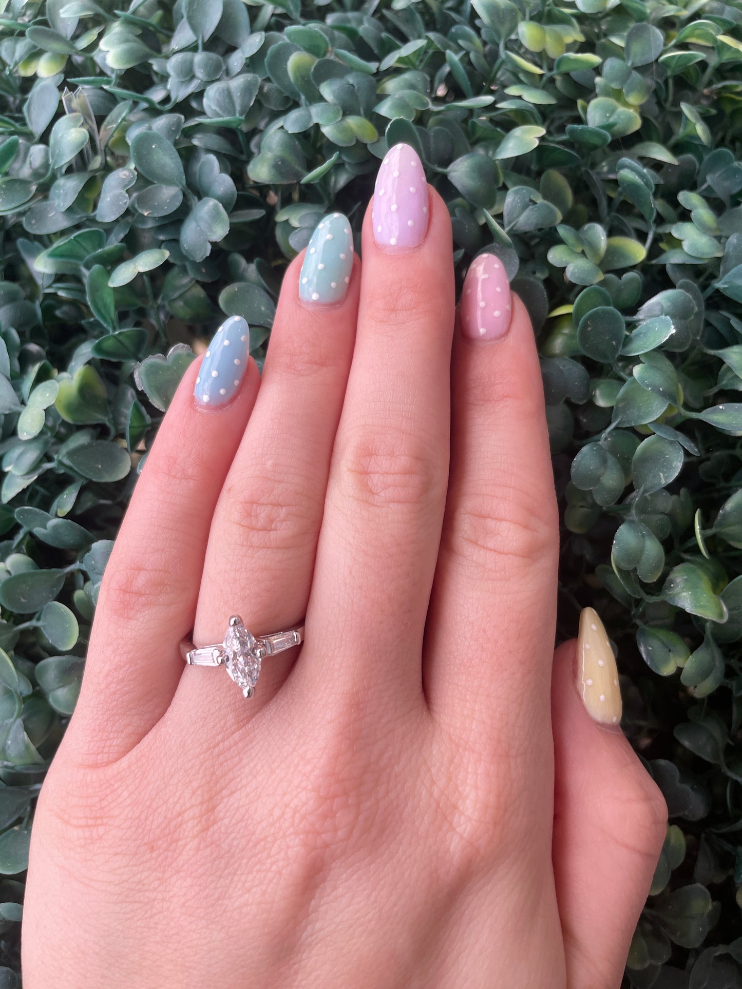 Pear Diamond Ring