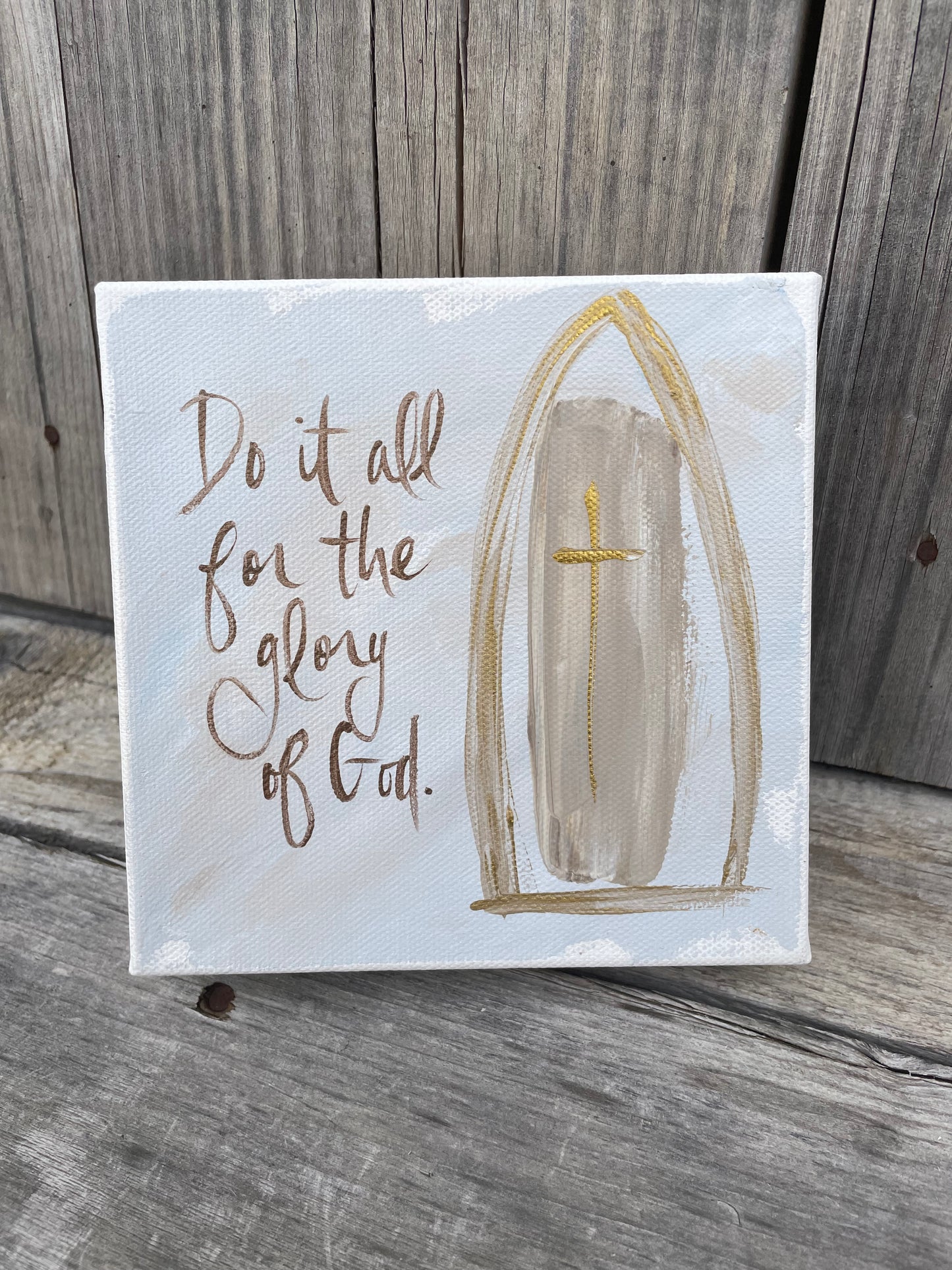 Do It All For God Canvas