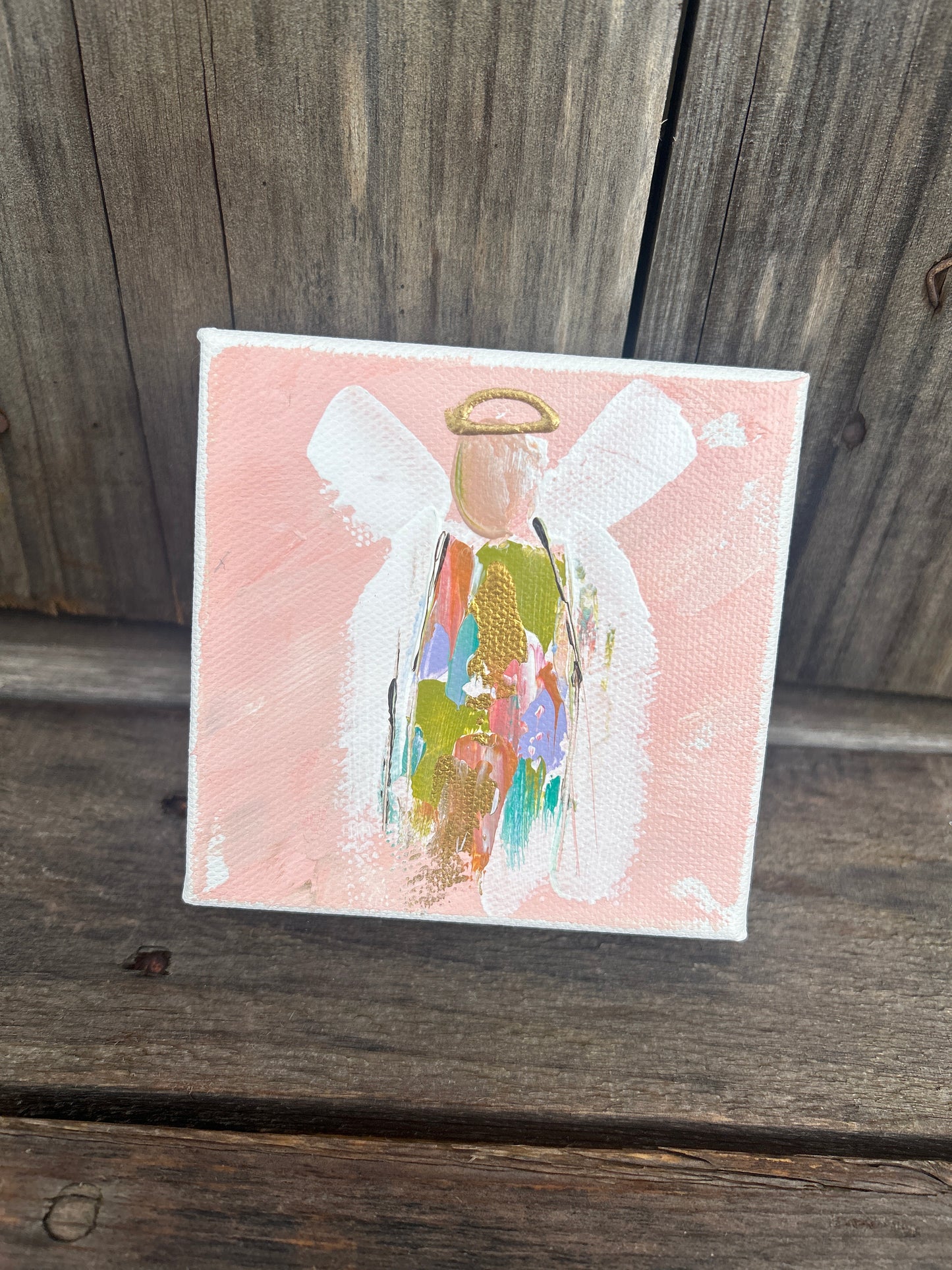 Pink Angel Canvas