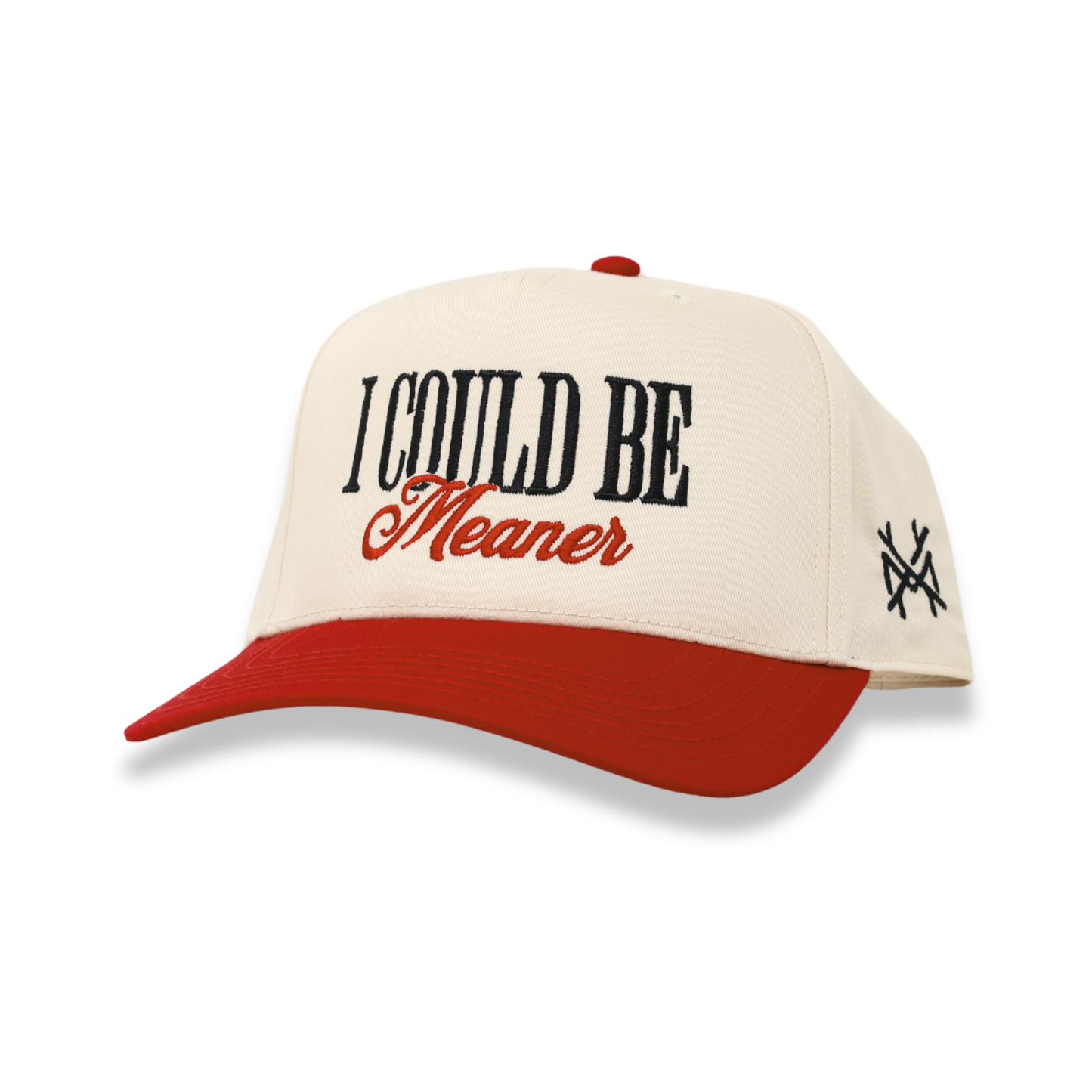 I Could Be Meaner: Retro Red/Natural