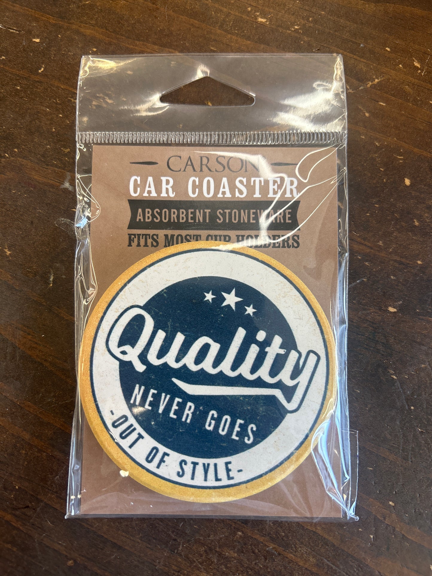 Quality - Car Coaster