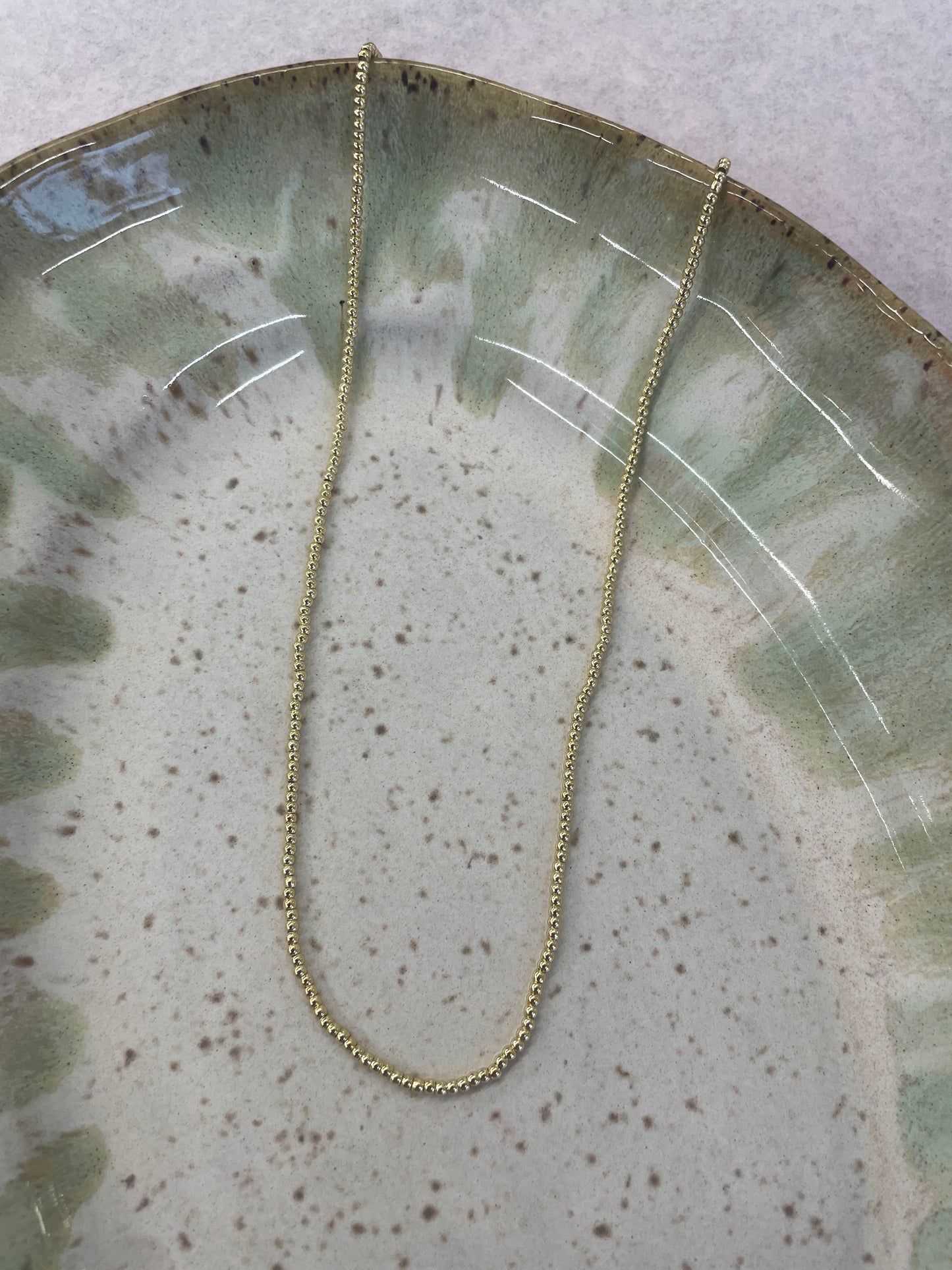 Simple Beaded Necklace