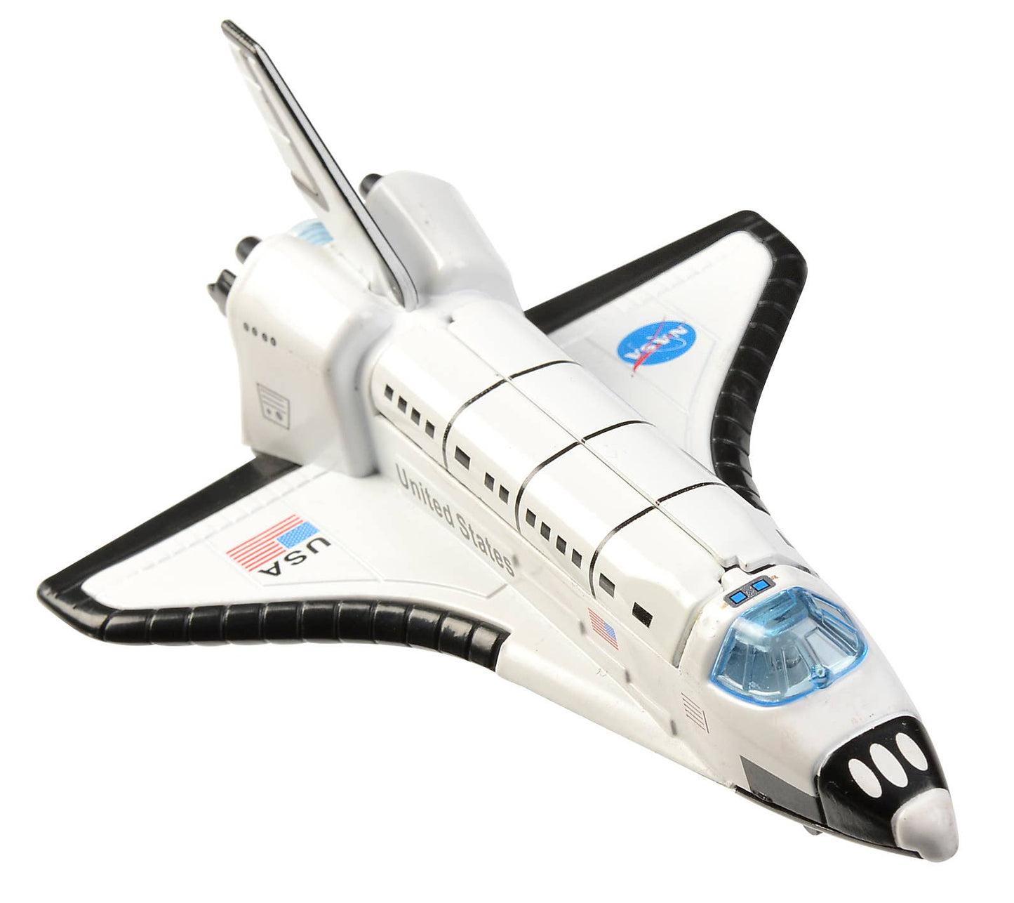 Pull Back Space Shuttle W/Lights & Sound Individual Box