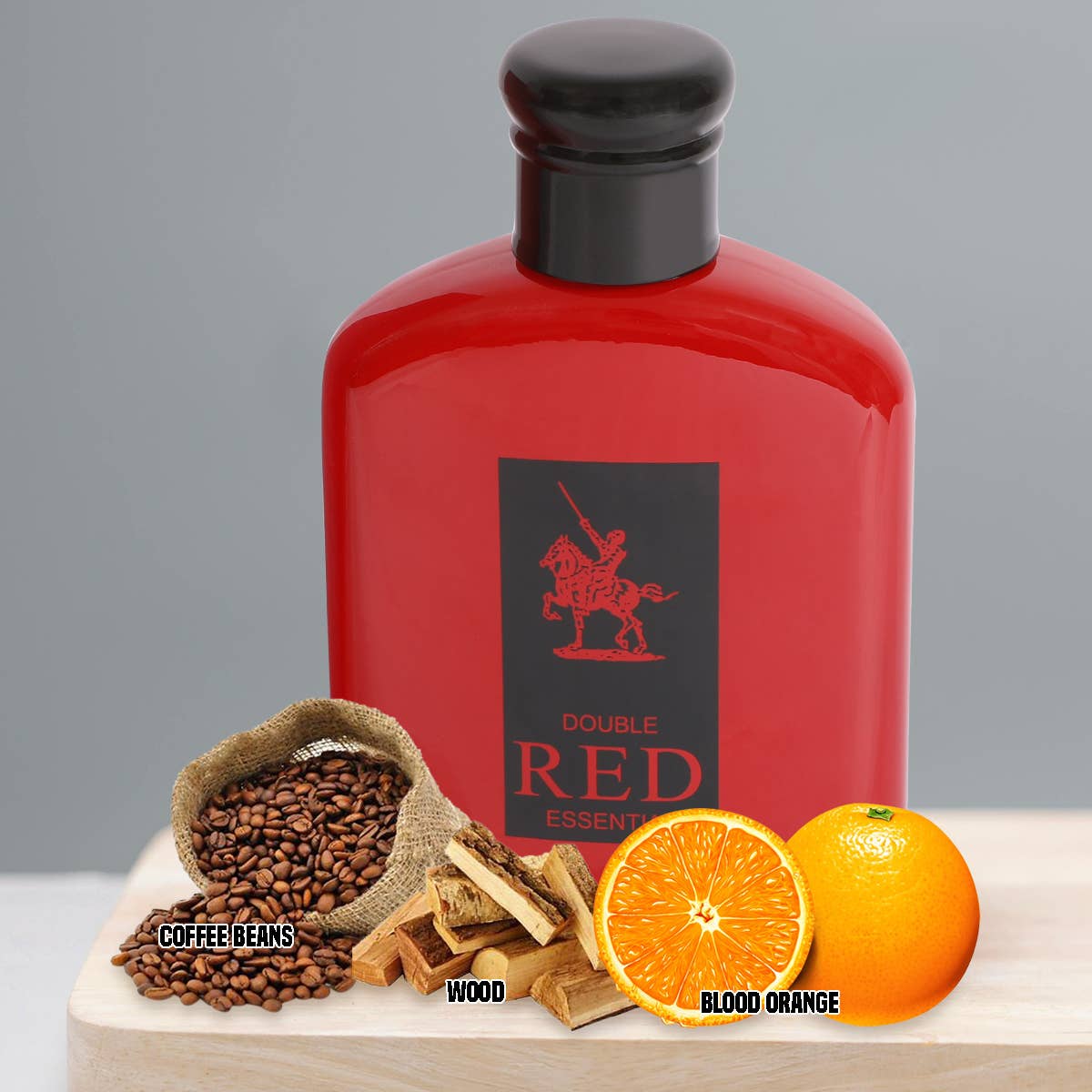 Double Red Essential Natural Spray Cologne for Men: Perfume