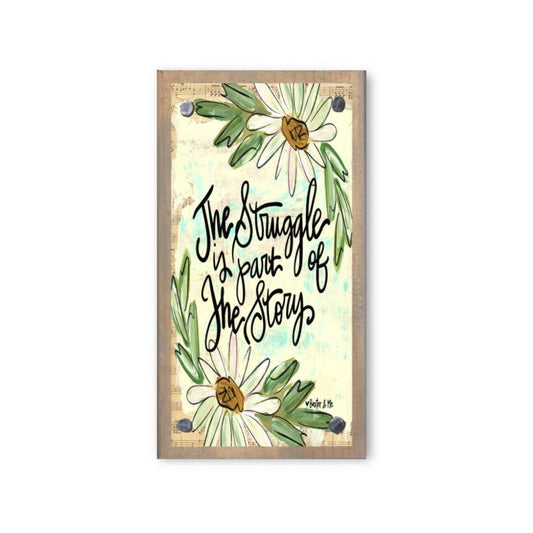 Struggle Story Driftwood Happy Block