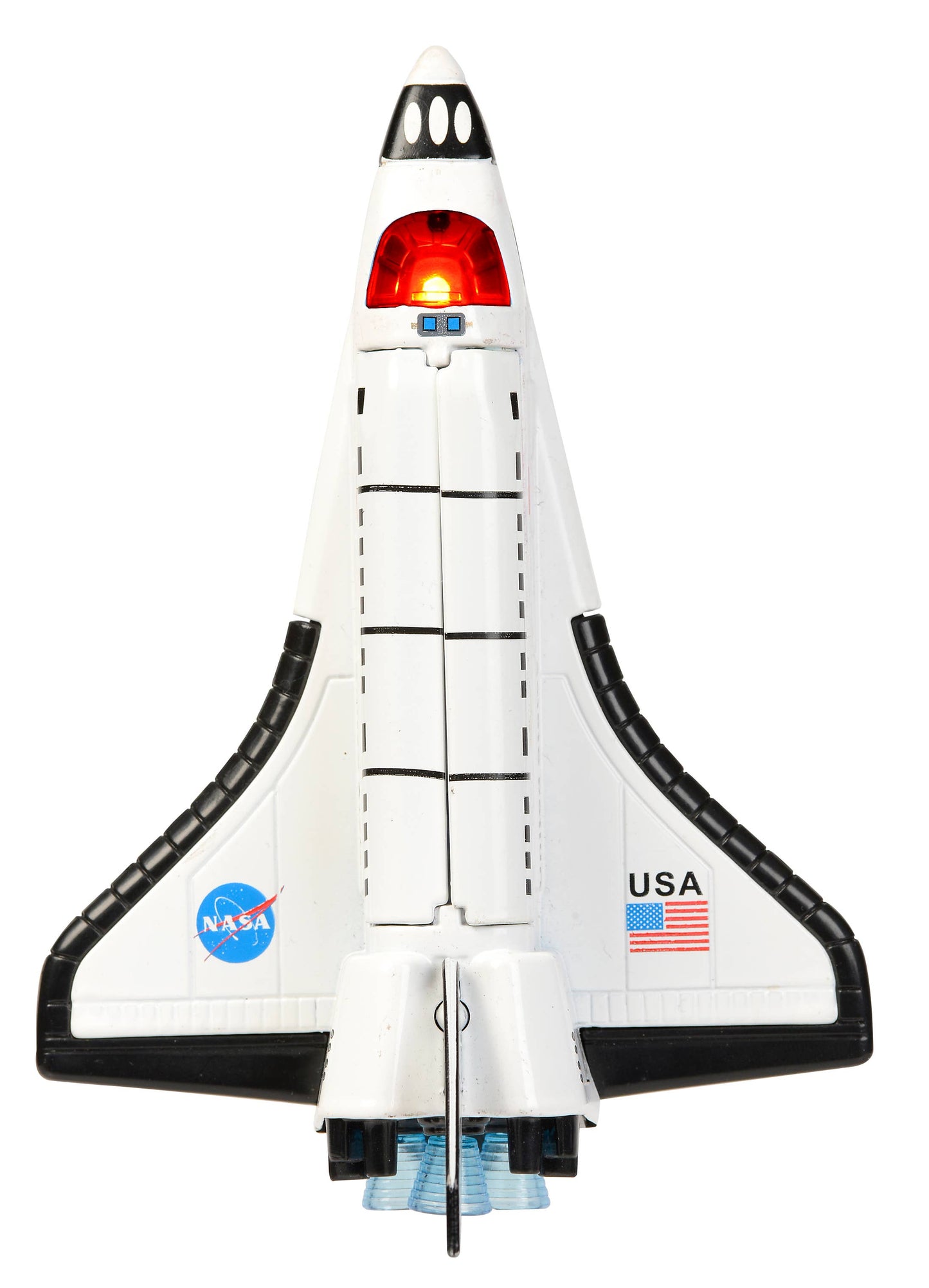 Pull Back Space Shuttle W/Lights & Sound Individual Box
