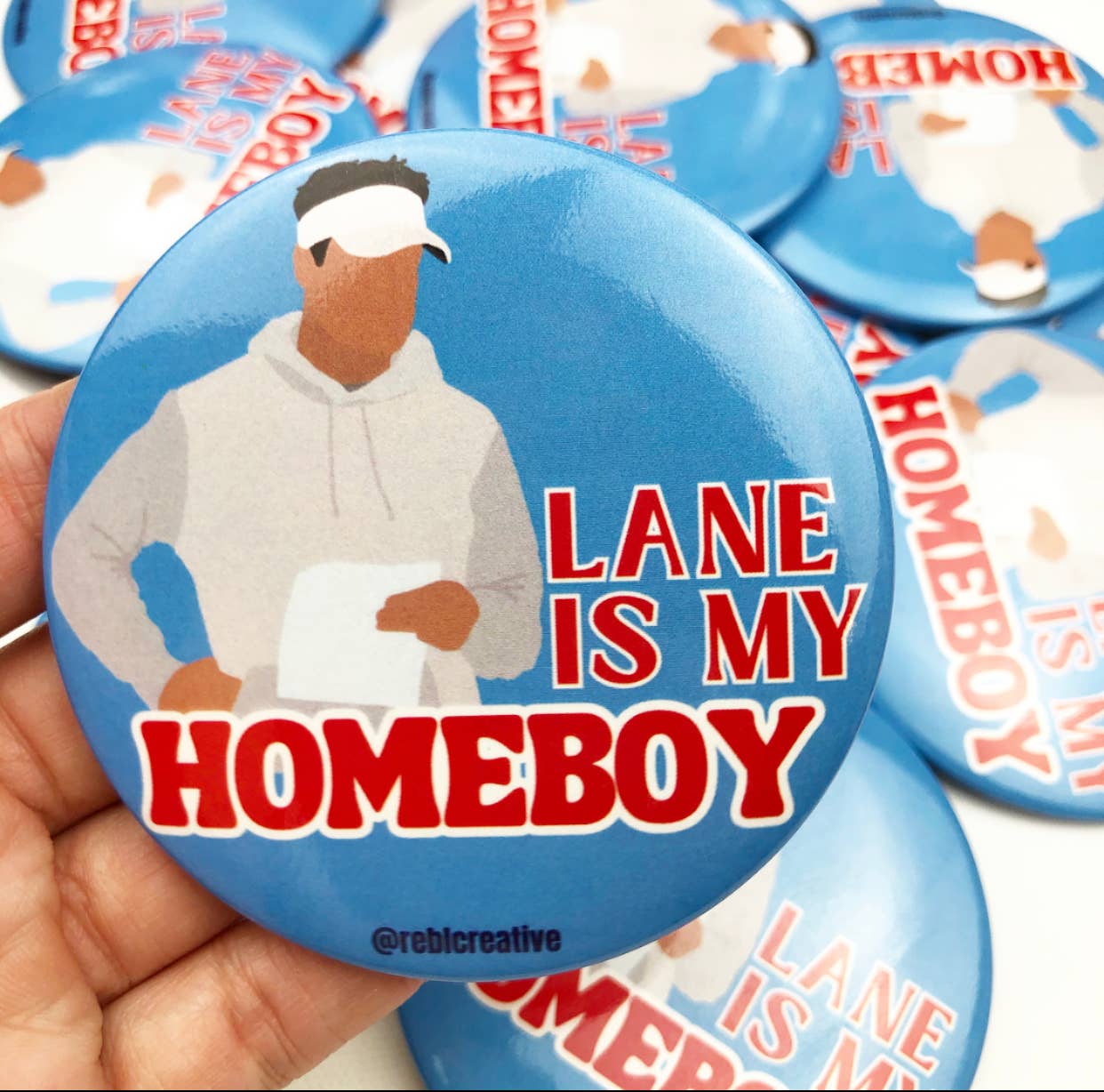 Homeboy - Lane - Game Day Button