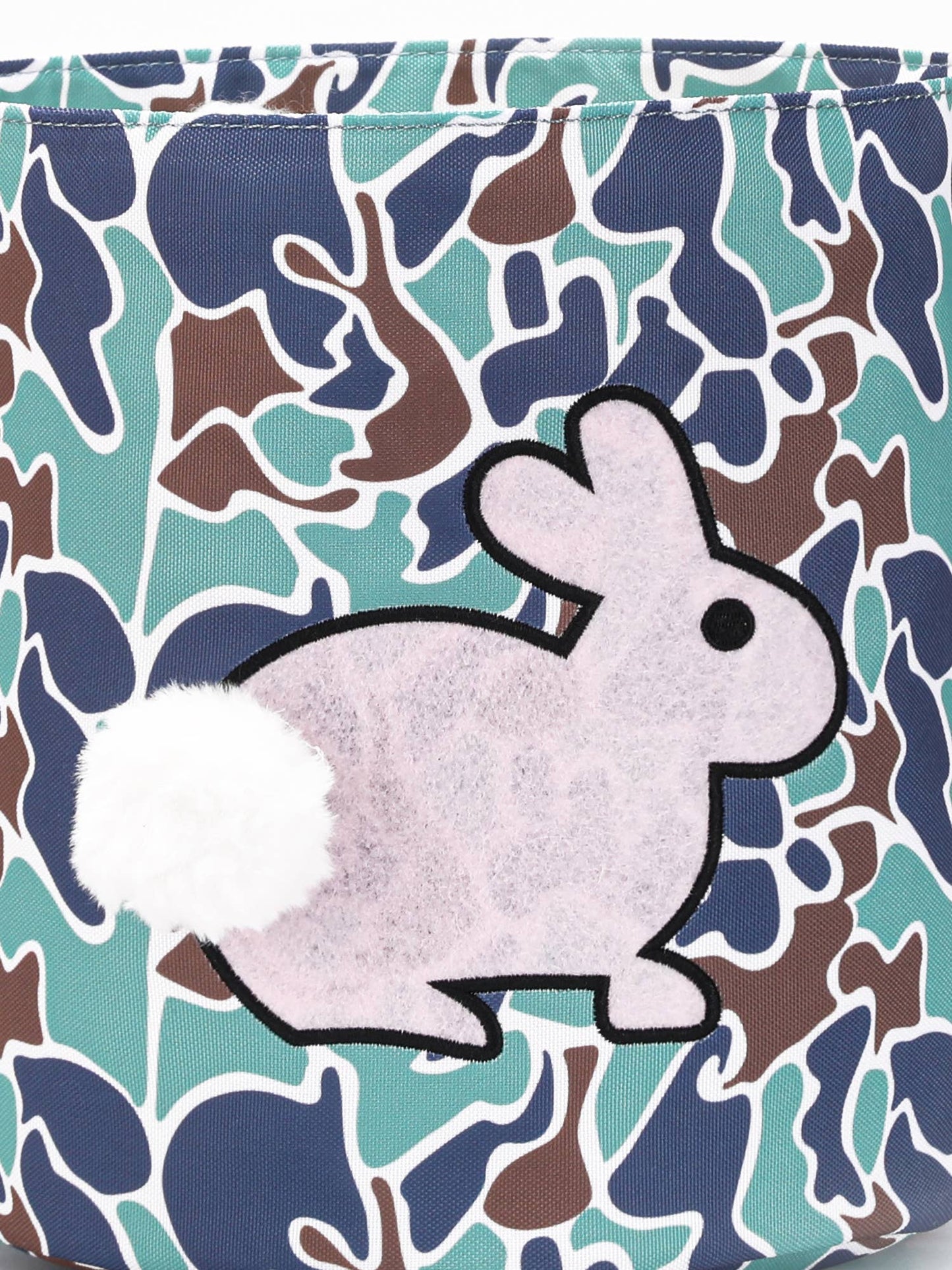 Boys Eggs Hunting Camouflage Bunny Easter Bag