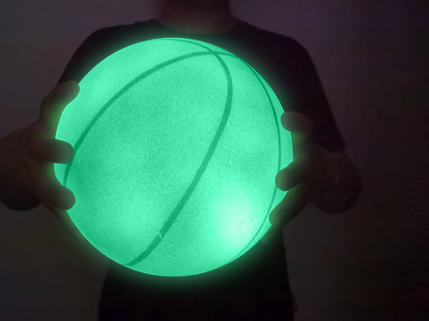 StealthDunk: The Silent Basketball - Glow in the Dark- No 7