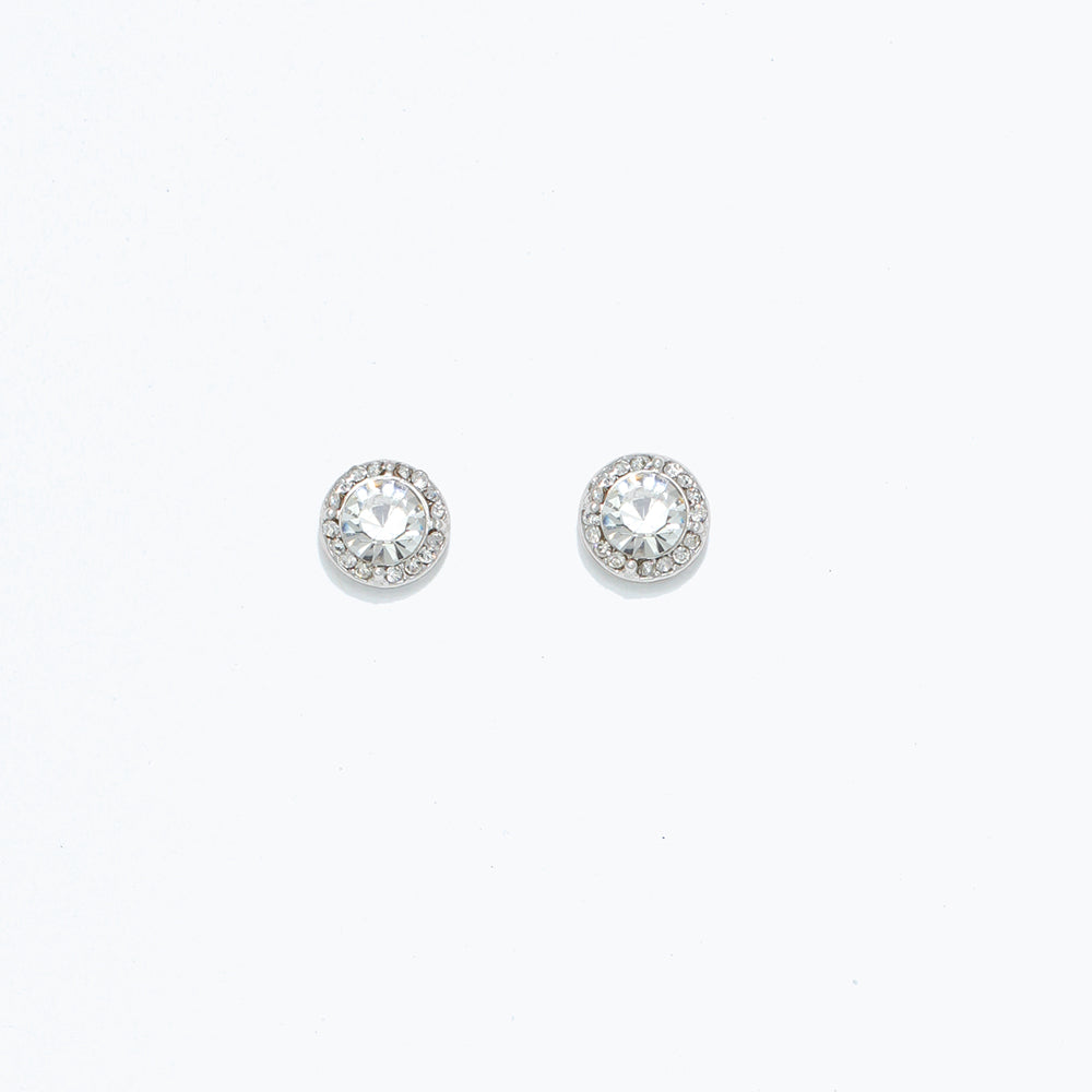Sparkling Clear Crystals Earrings