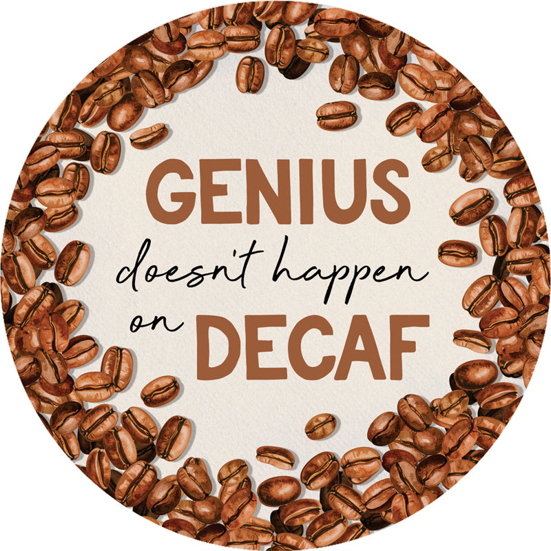 Car Coasters + Decaf