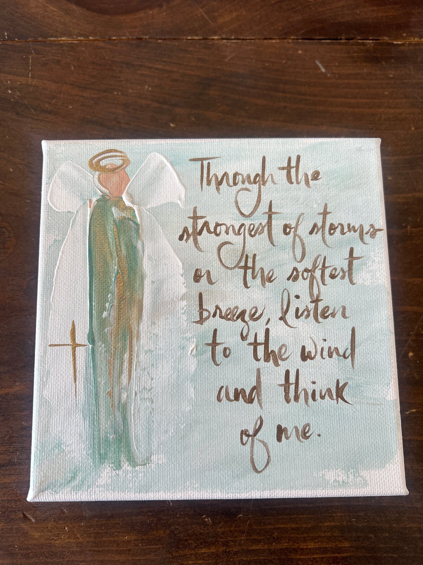 Think Of Me Canvas