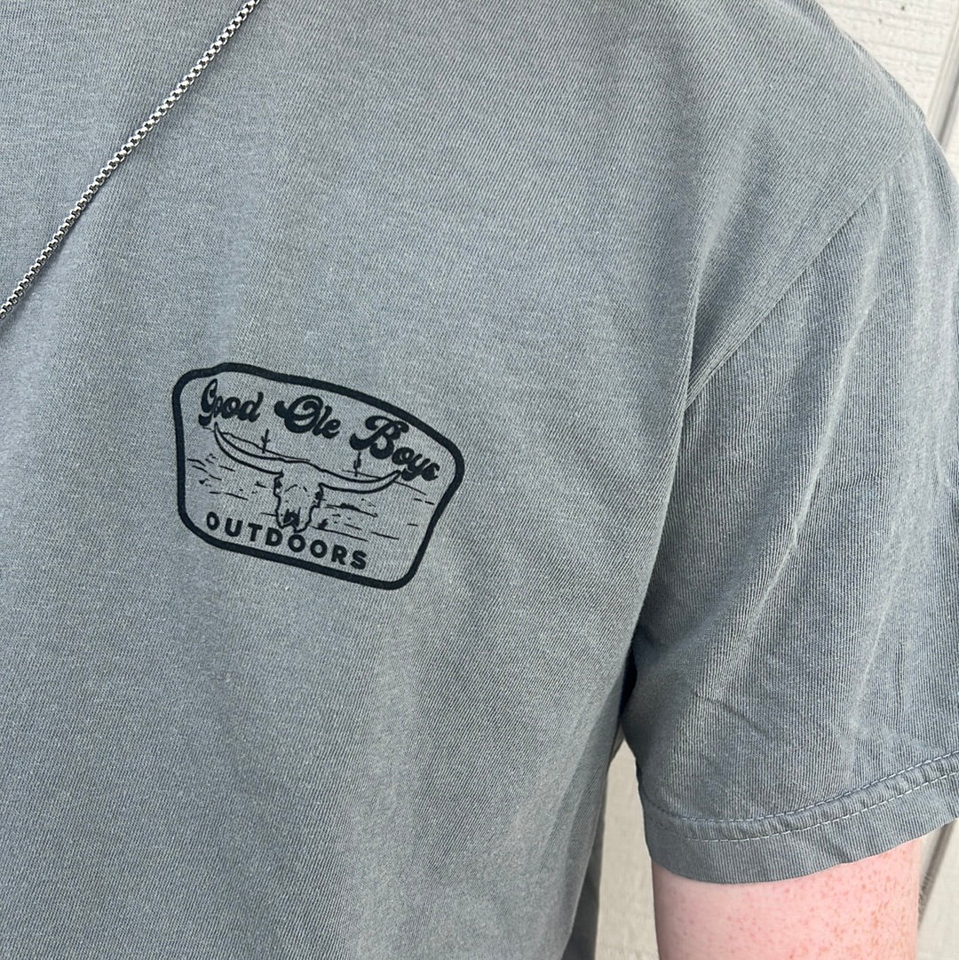 Longhorn Skull Tshirt