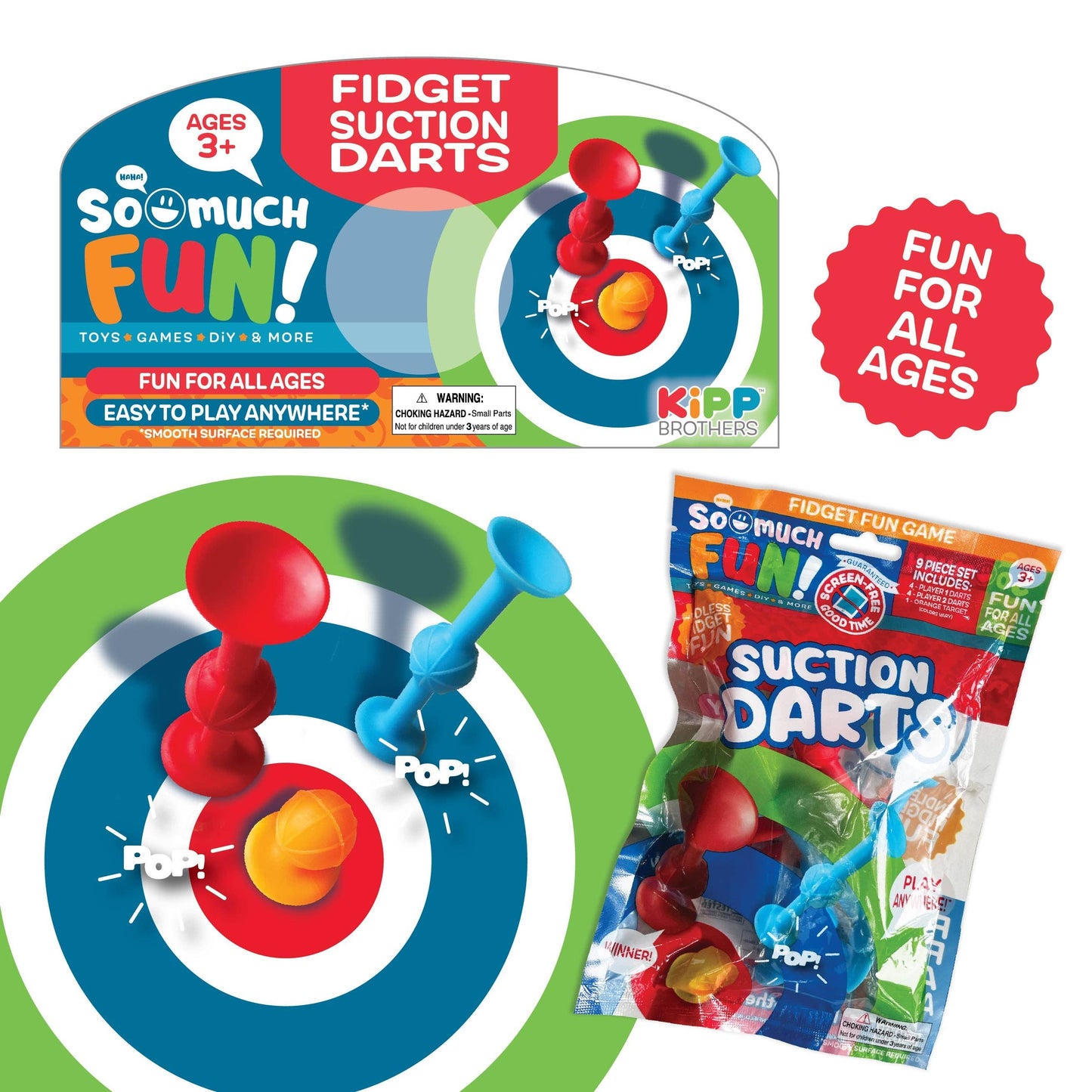 So Much Fun! Fidget Suction Darts