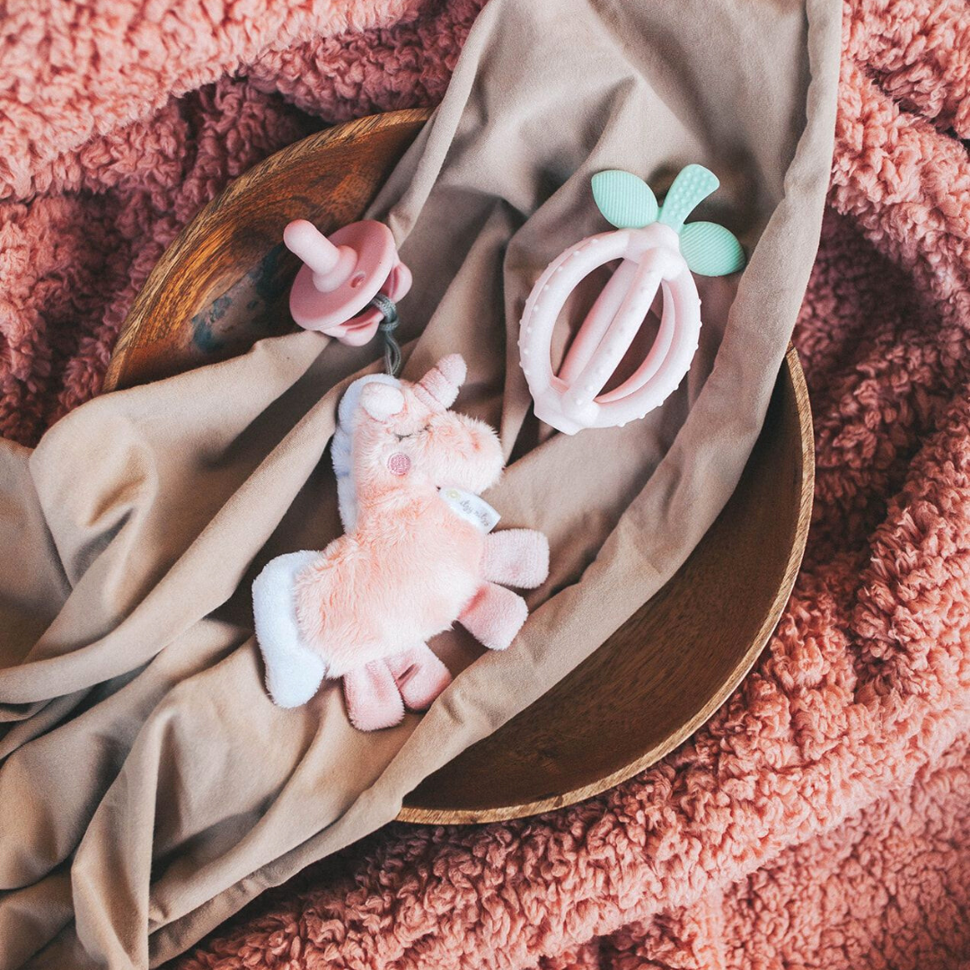 Sweetie Pal™ Plush & Pacifier: Unicorn