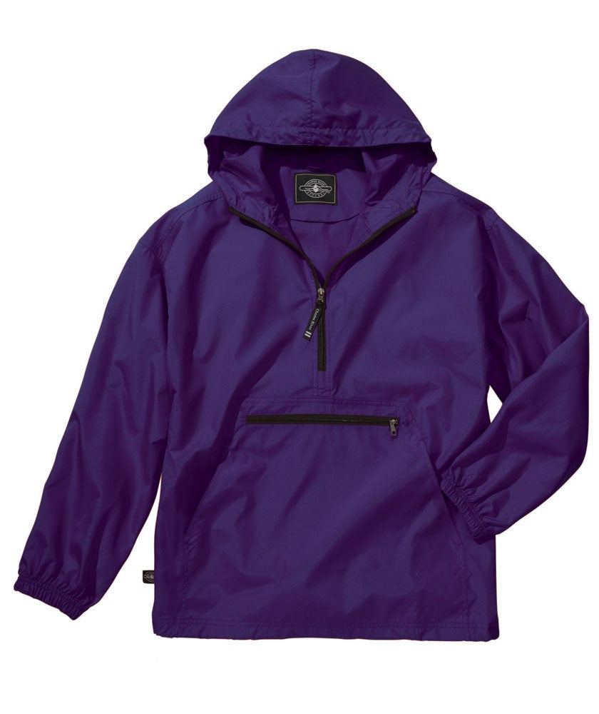 Youth Purple Pack-N-Go Pullover