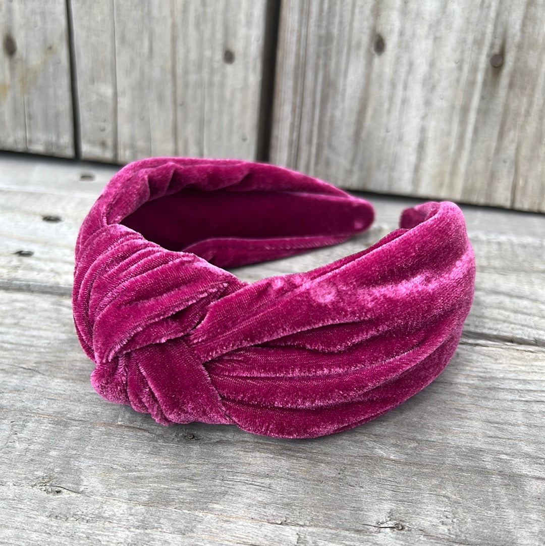 Velvet Knot Headbands