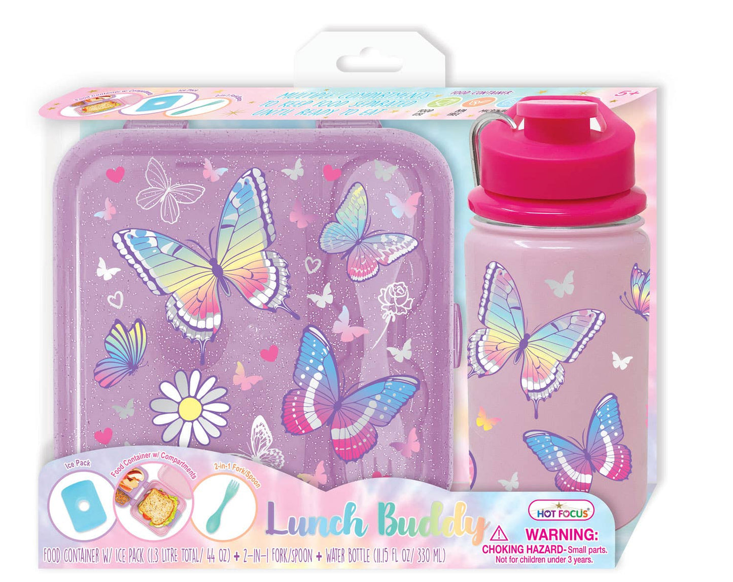 Lunch Buddy, Tie Dye Butterfly