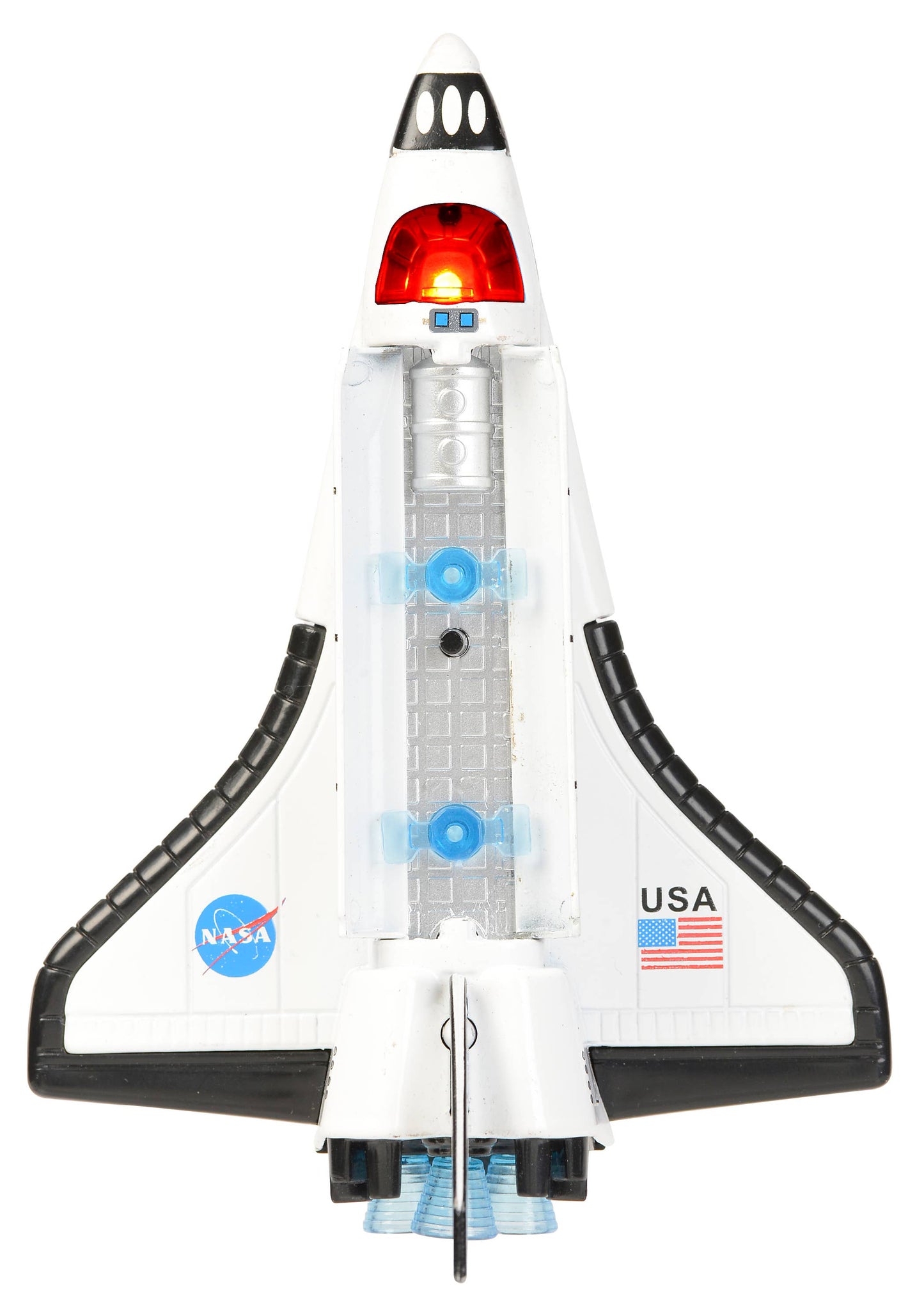 Pull Back Space Shuttle W/Lights & Sound Individual Box