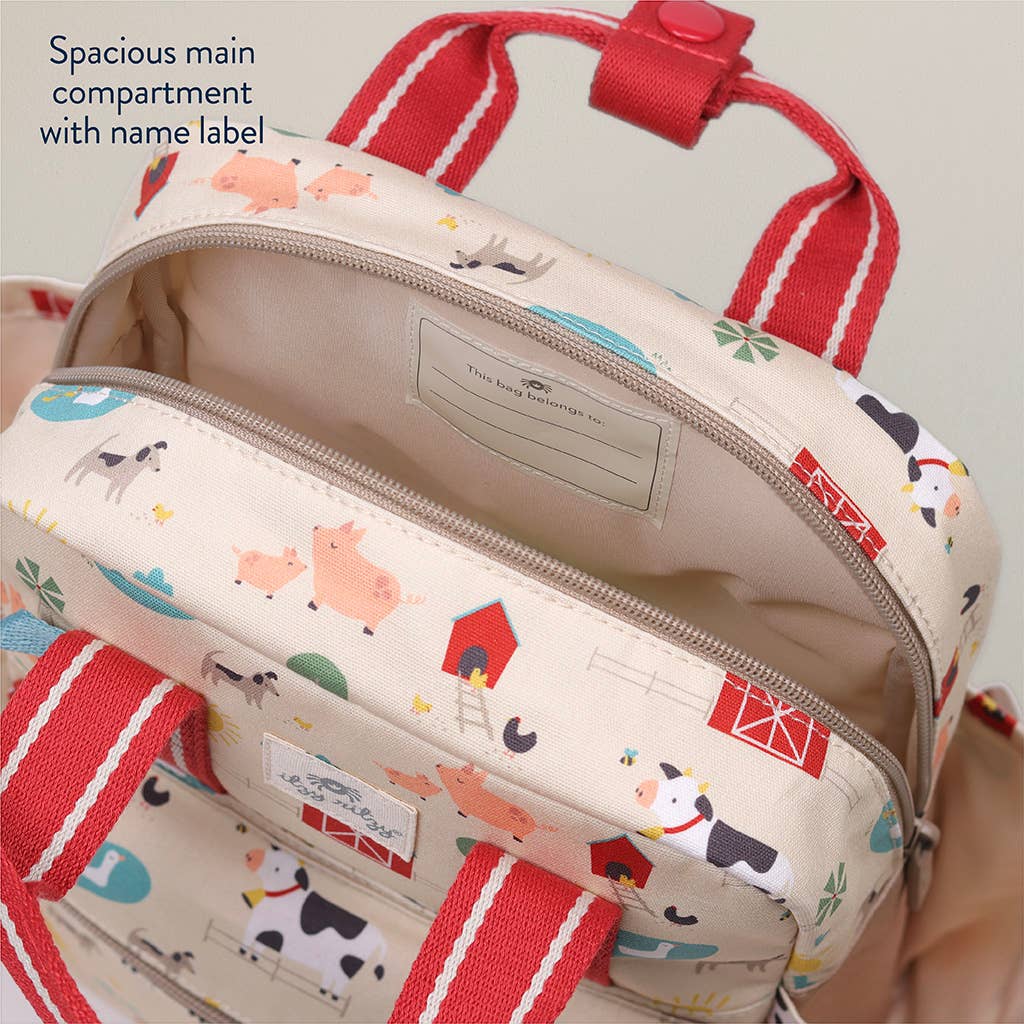 Itzy Bitzy Toddler Backpack: Farm Friends