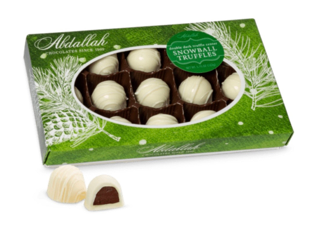 Holiday Snowball Whipping Cream Truffles