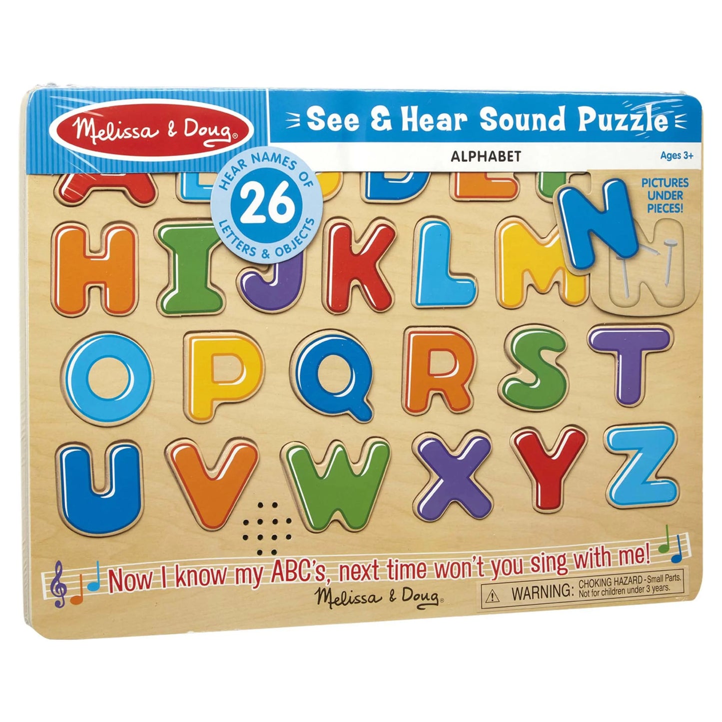 Alphabet See & Hear Sound Puzzle - CW