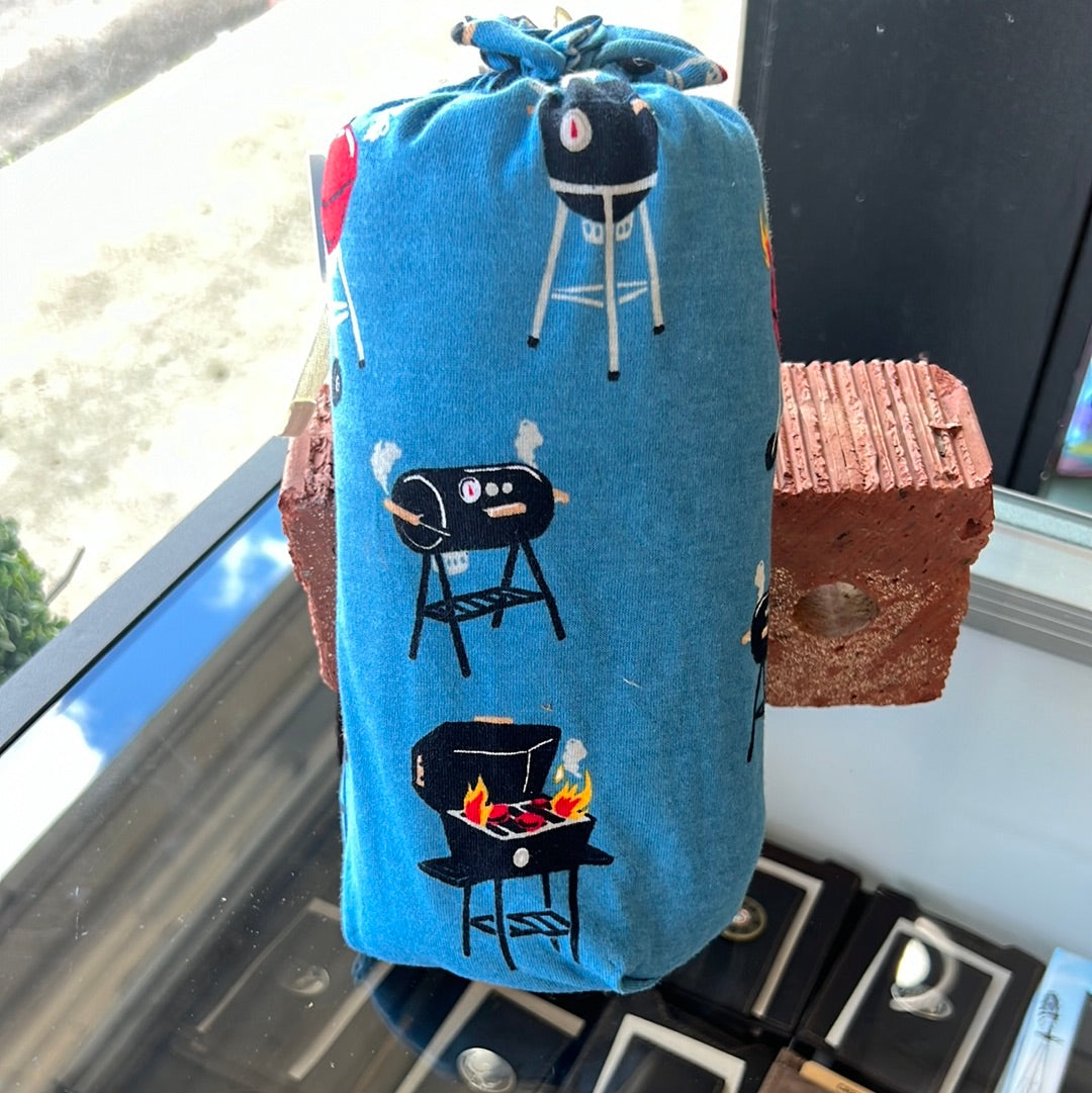 Flaming BBQ Man Pants