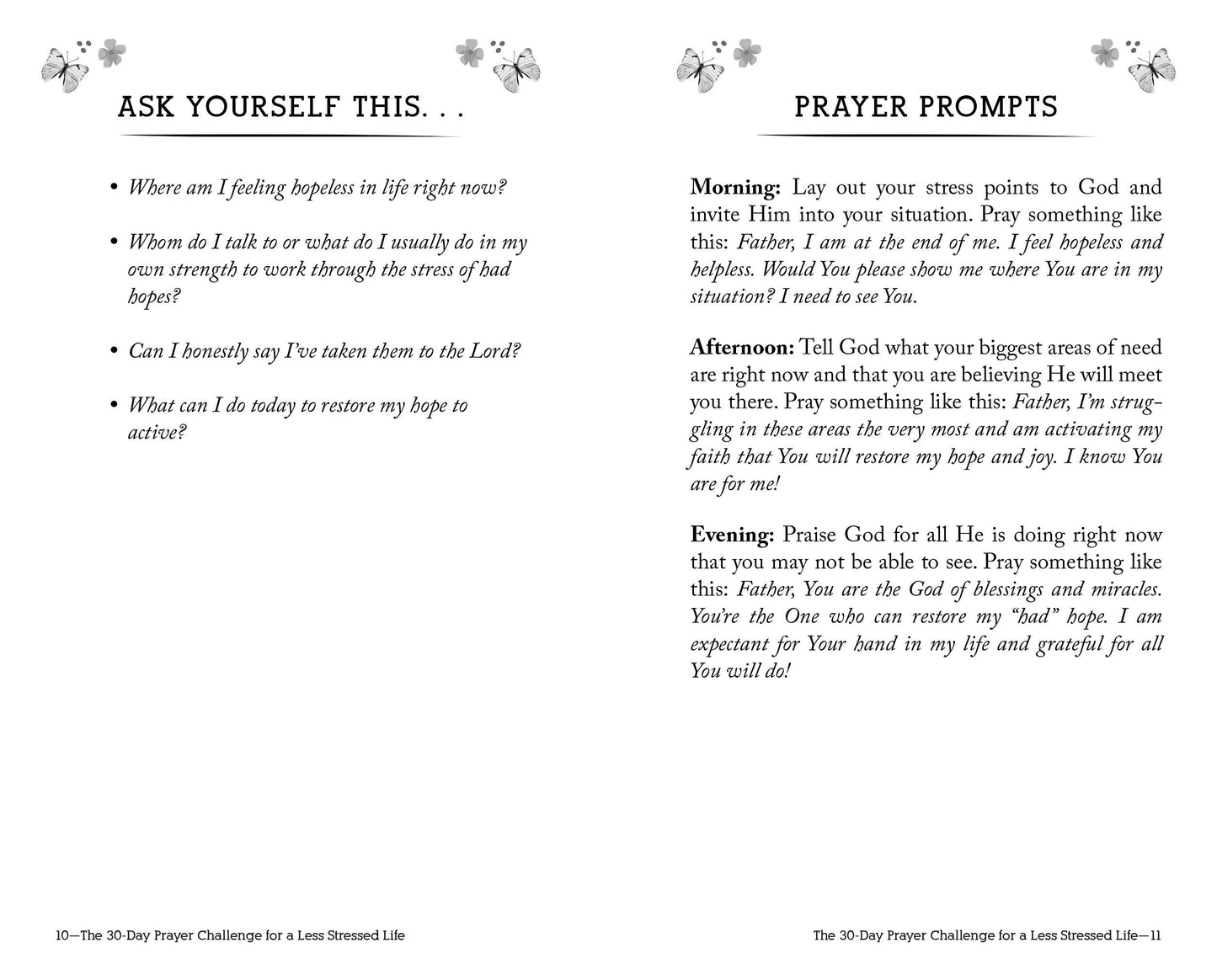 30-Day Prayer Challenge for A Less-Stressed Life