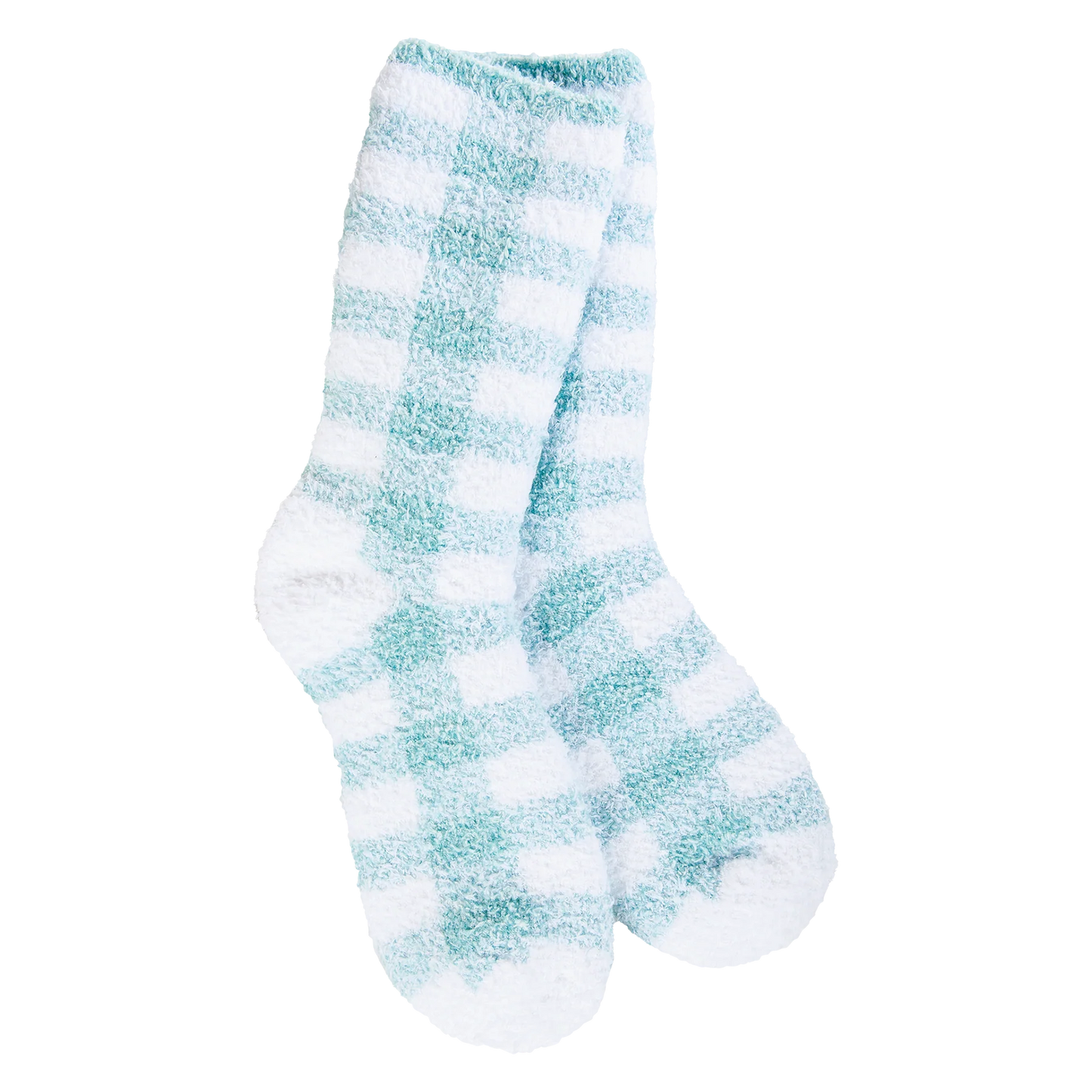 Knit Pickin Fireside Crew + Turquoise Check