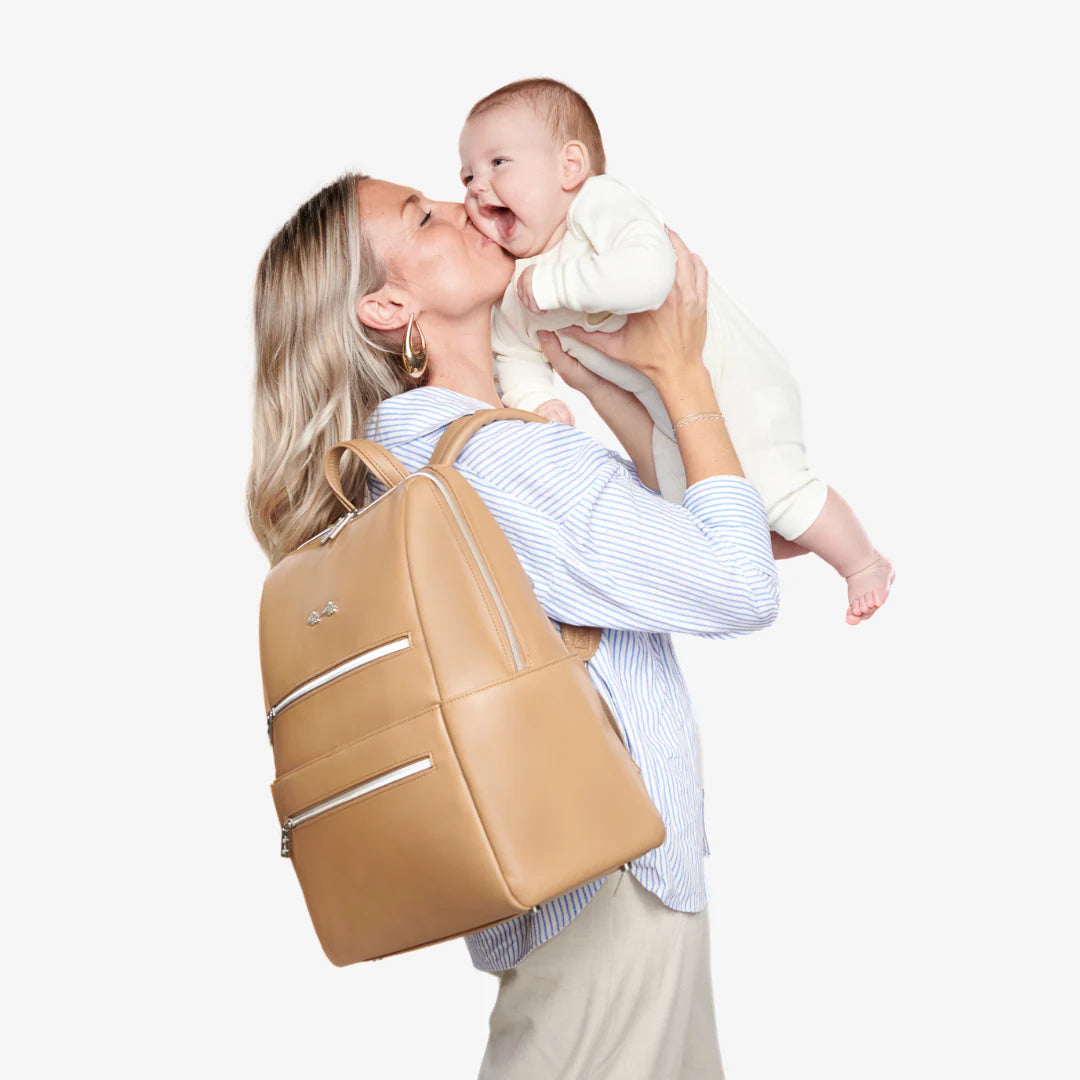Eras Backpack w/ Changing Pad - Chai Latte